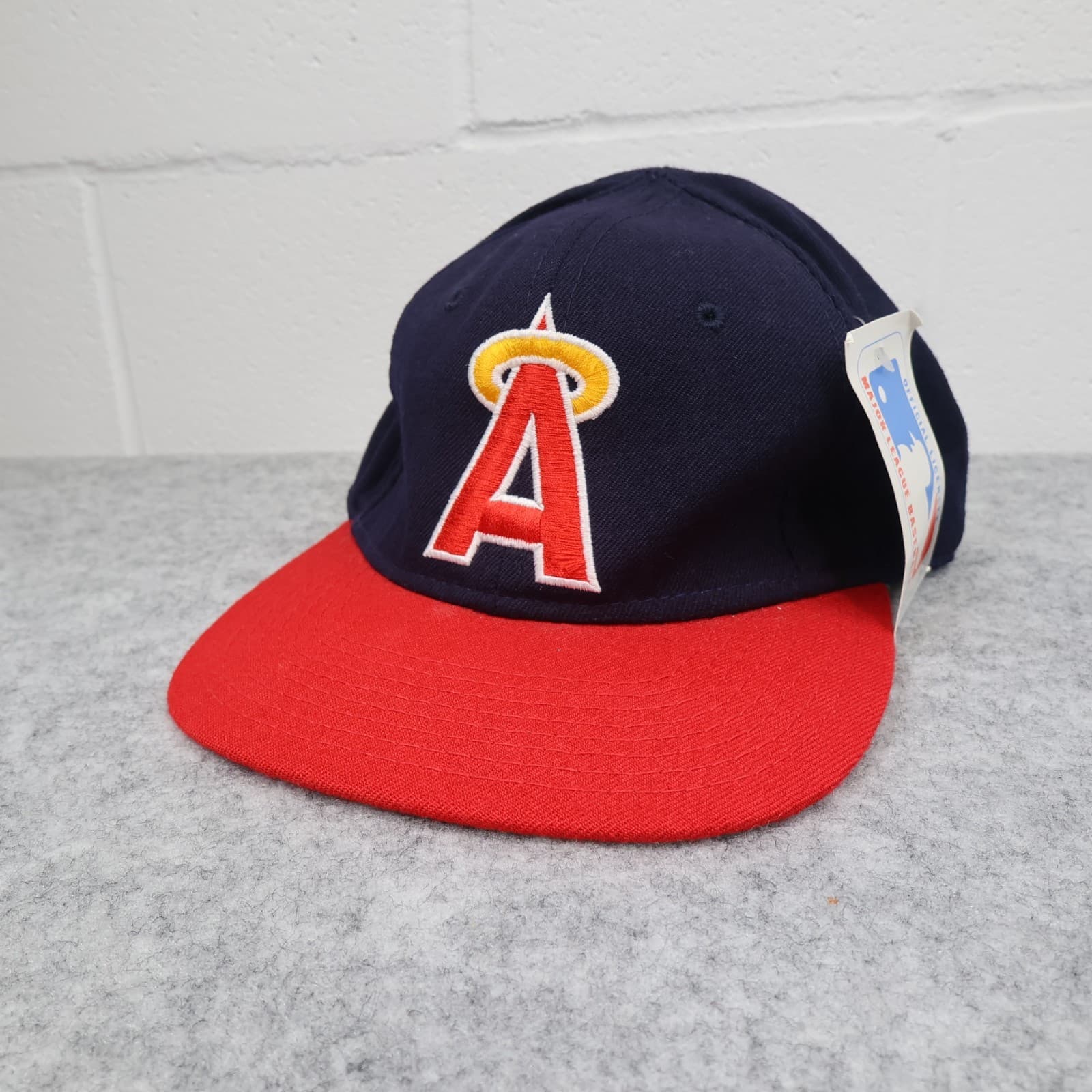 Anaheim Angels Sports Specialties Cap Hat 7 1/4 Mens Vintage MLB Wool Hat Plain