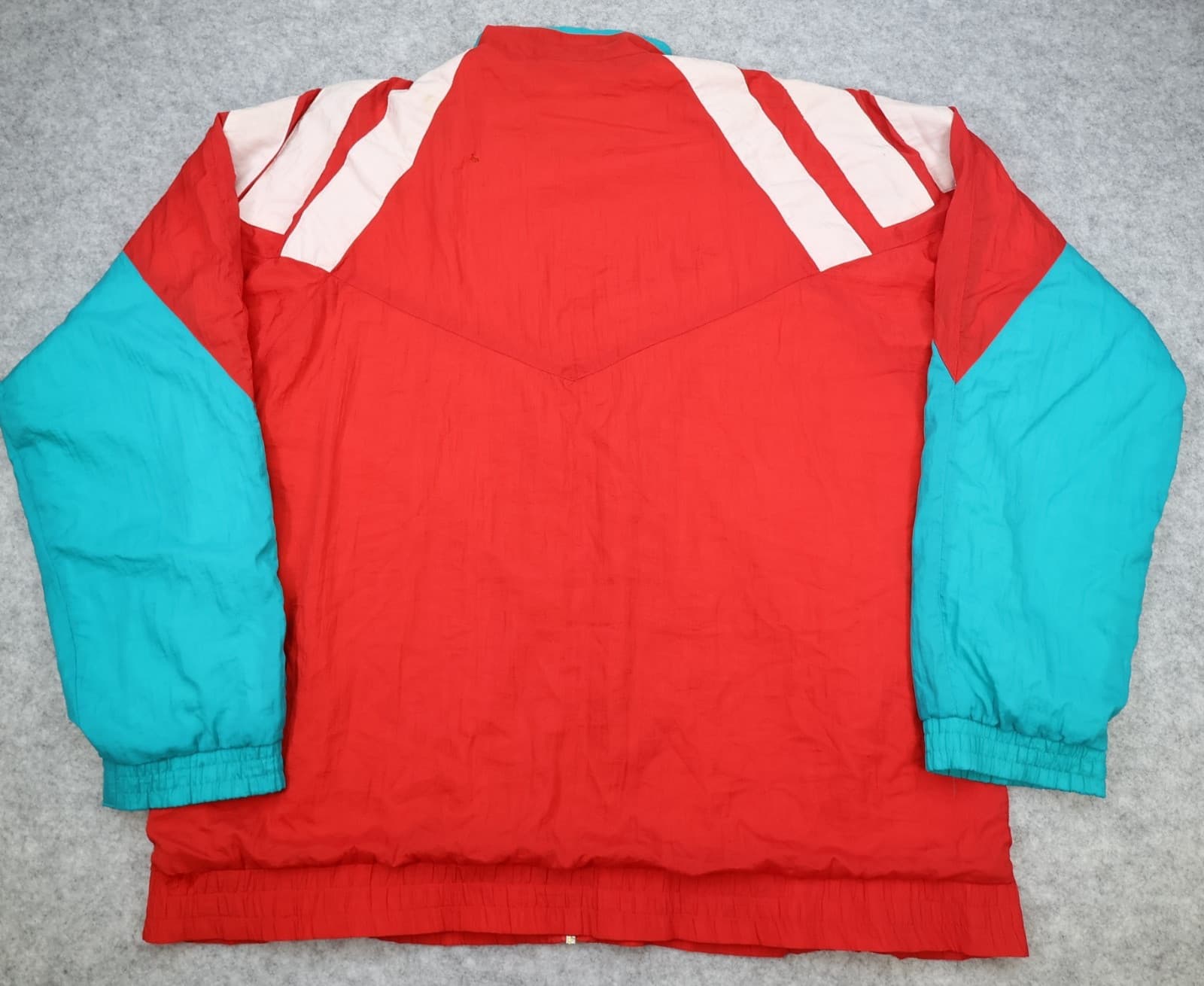 Vintage Liverpool Tracksuit Jacket Extra Large Red 1992 1993 Adidas Centenary photo 2