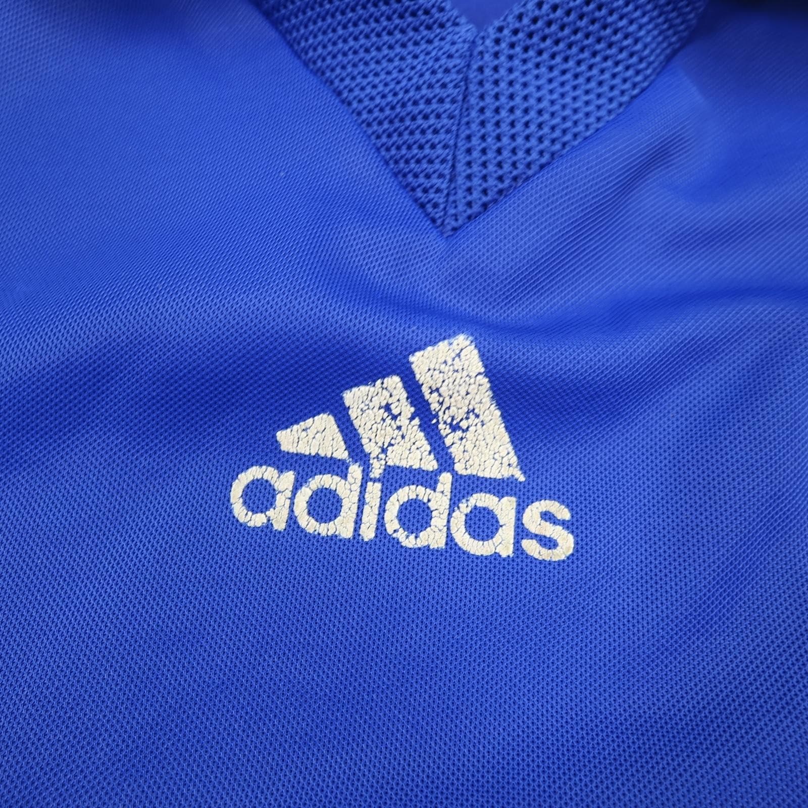 Vintage Japan Home Shirt Mens Medium Blue 2000 2002 Football Adidas JFA Jersey photo 5