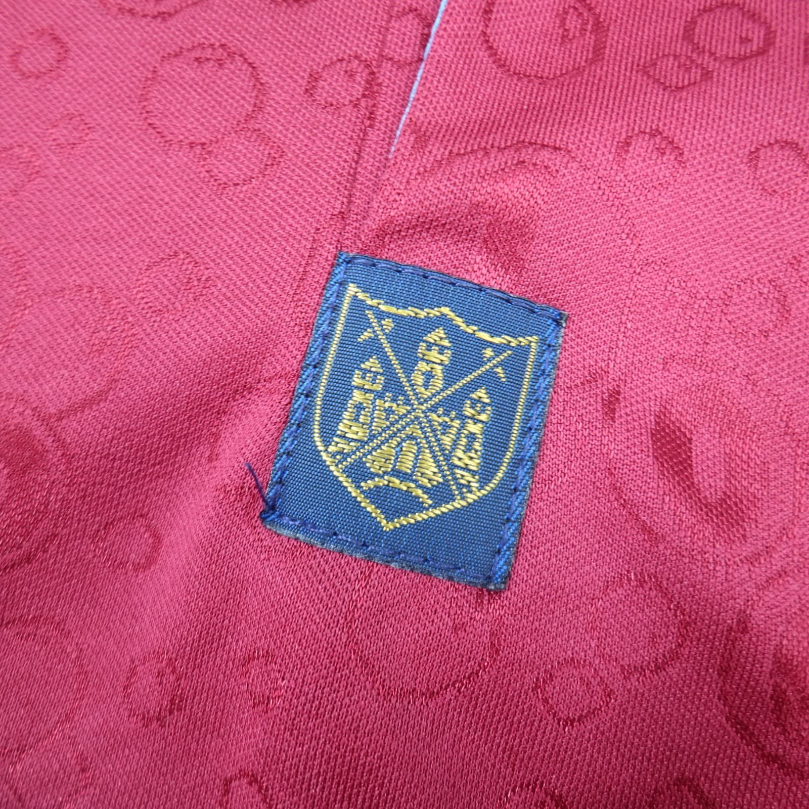Vintage West Ham Shirt Medium Blue 1995 1997 Pony Home Shirt Soccer Jersey photo 5