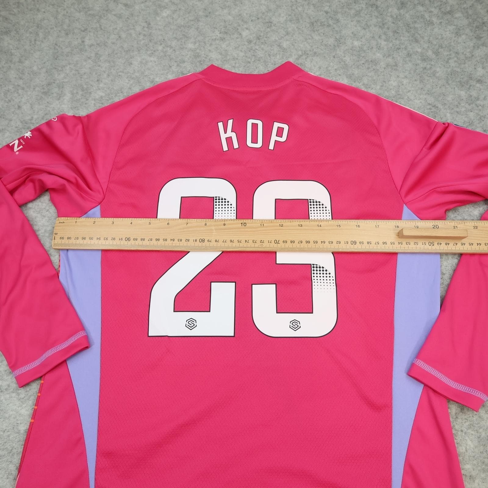 Leicester City Goalkeeper Shirt Mens Medium Womens 2024 2025 Pink 23 Jersey photo 12