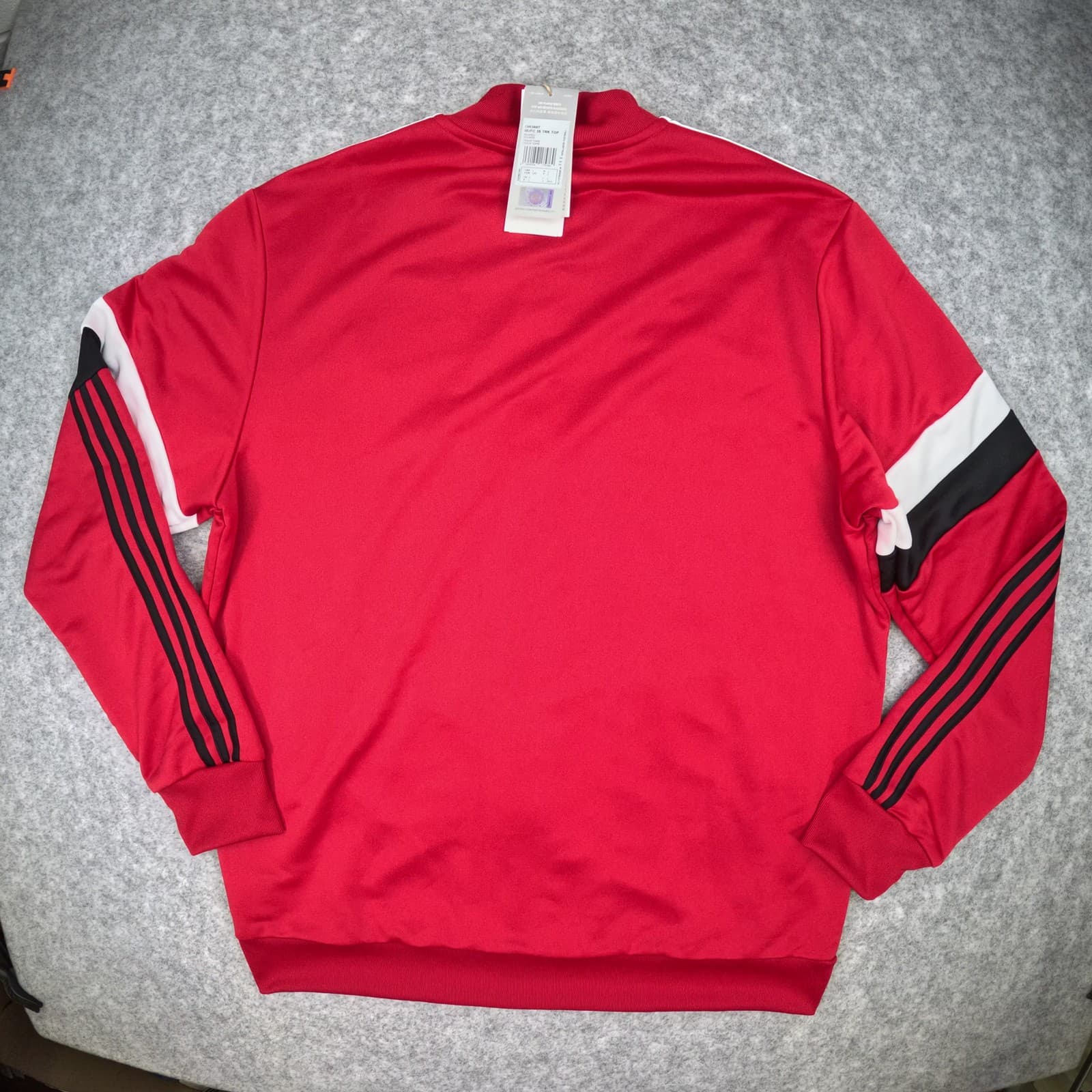 Manchester United Track Jacket Large Red adidas MUFC 2021 2022 Football photo 2