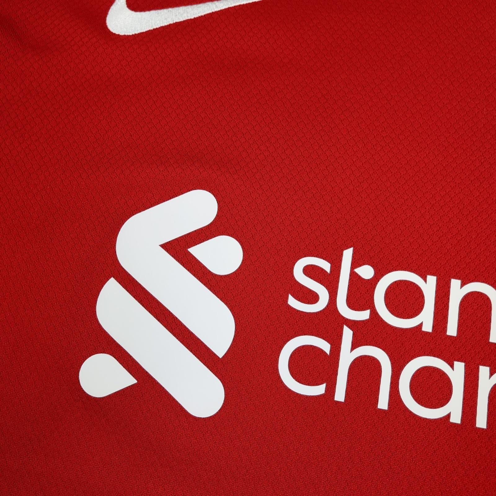 Liverpool Shirt Mens Large Red Home 2023 2024 Football Nike Soccer Jersey photo 4