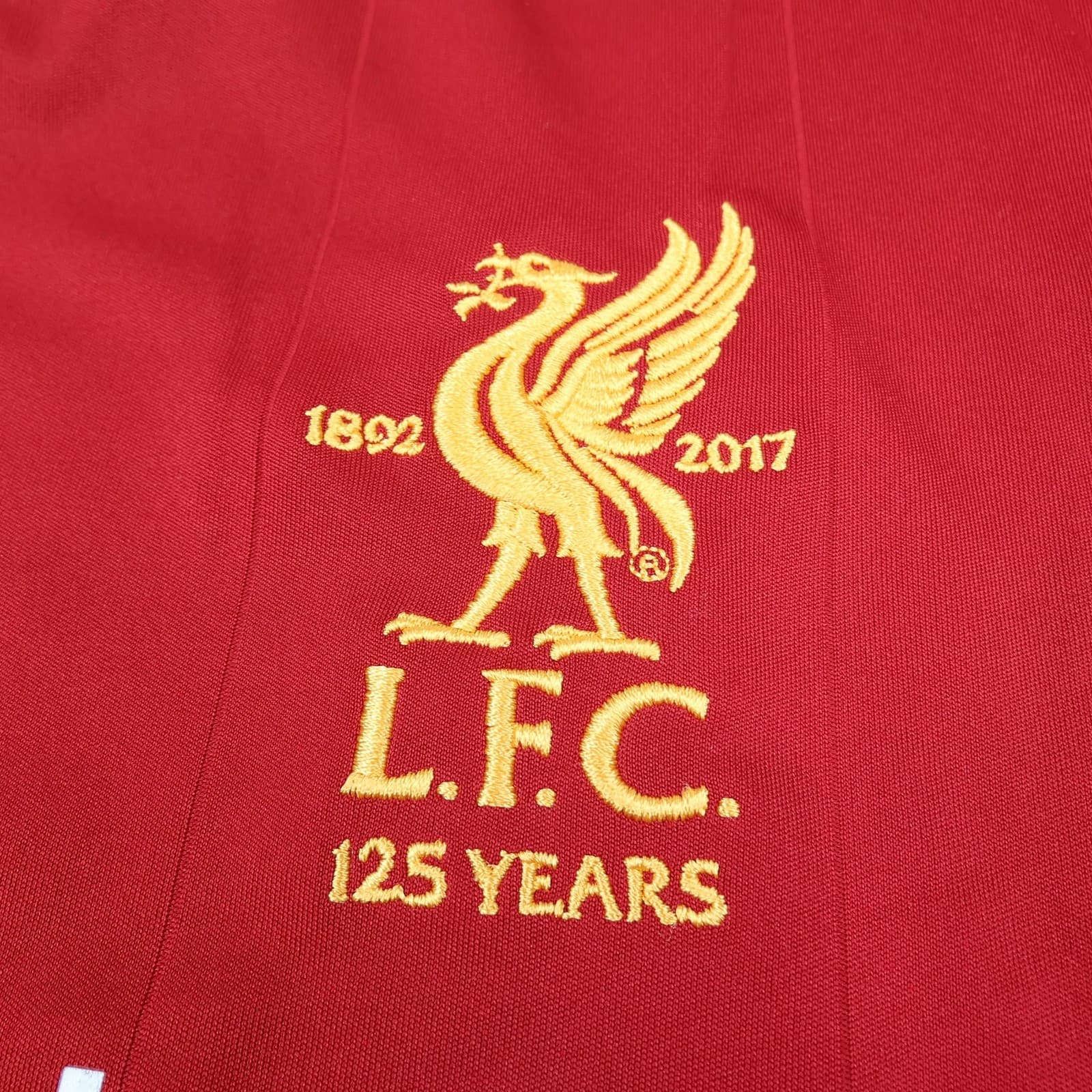 Liverpool Shirt Mens XL Red Home 2017 2018 Football New Balance Soccer Jersey photo 8