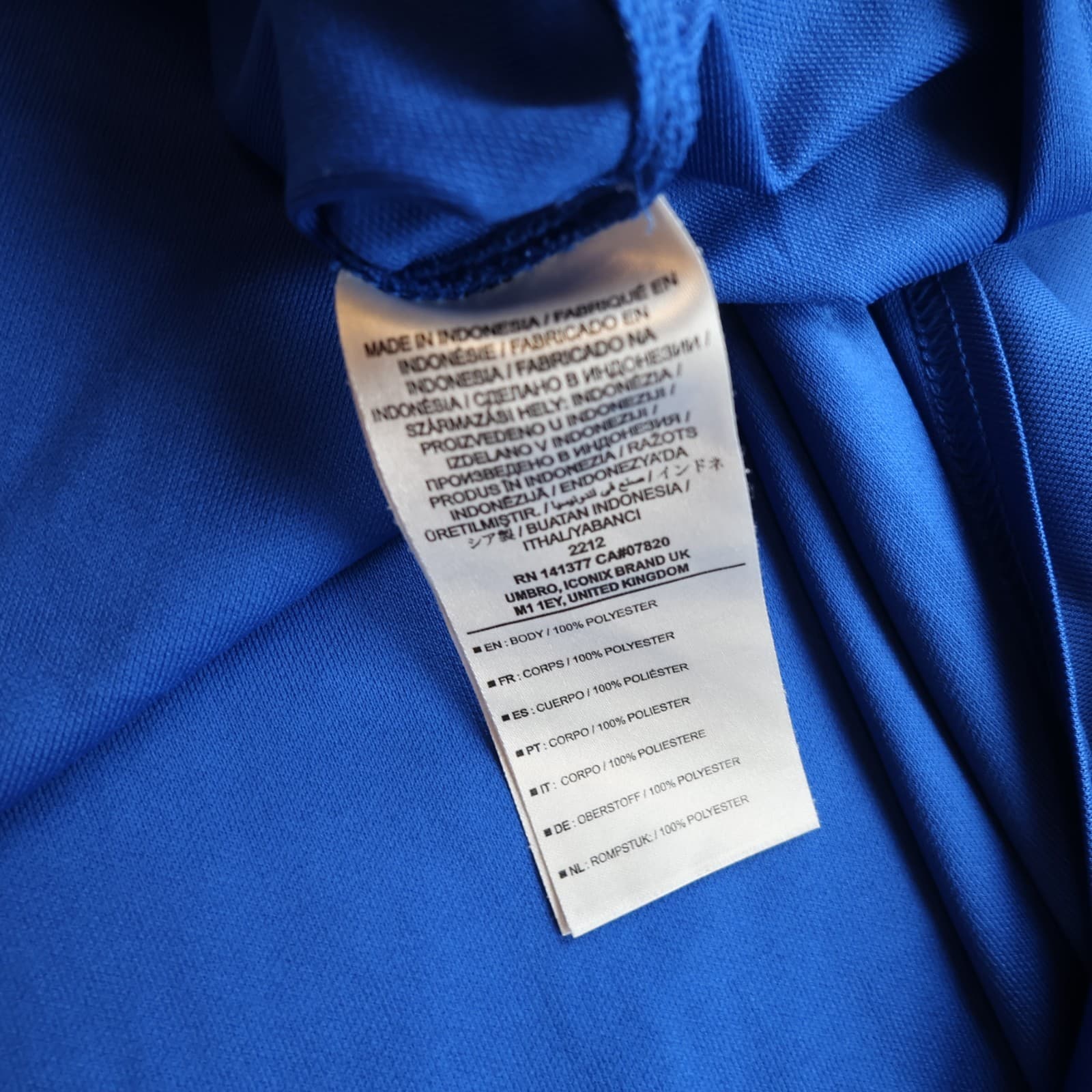 Everton Shirt 2XL Blue Home Kit 2017 2018 Umbro Wayne Rooney Soccer Jersey photo 16