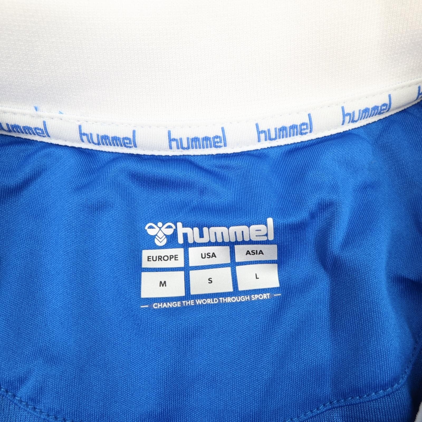 Everton Shirt Mens Medium Blue Home 2022 2023 EPL Football Hummel Stake Jersey photo 6