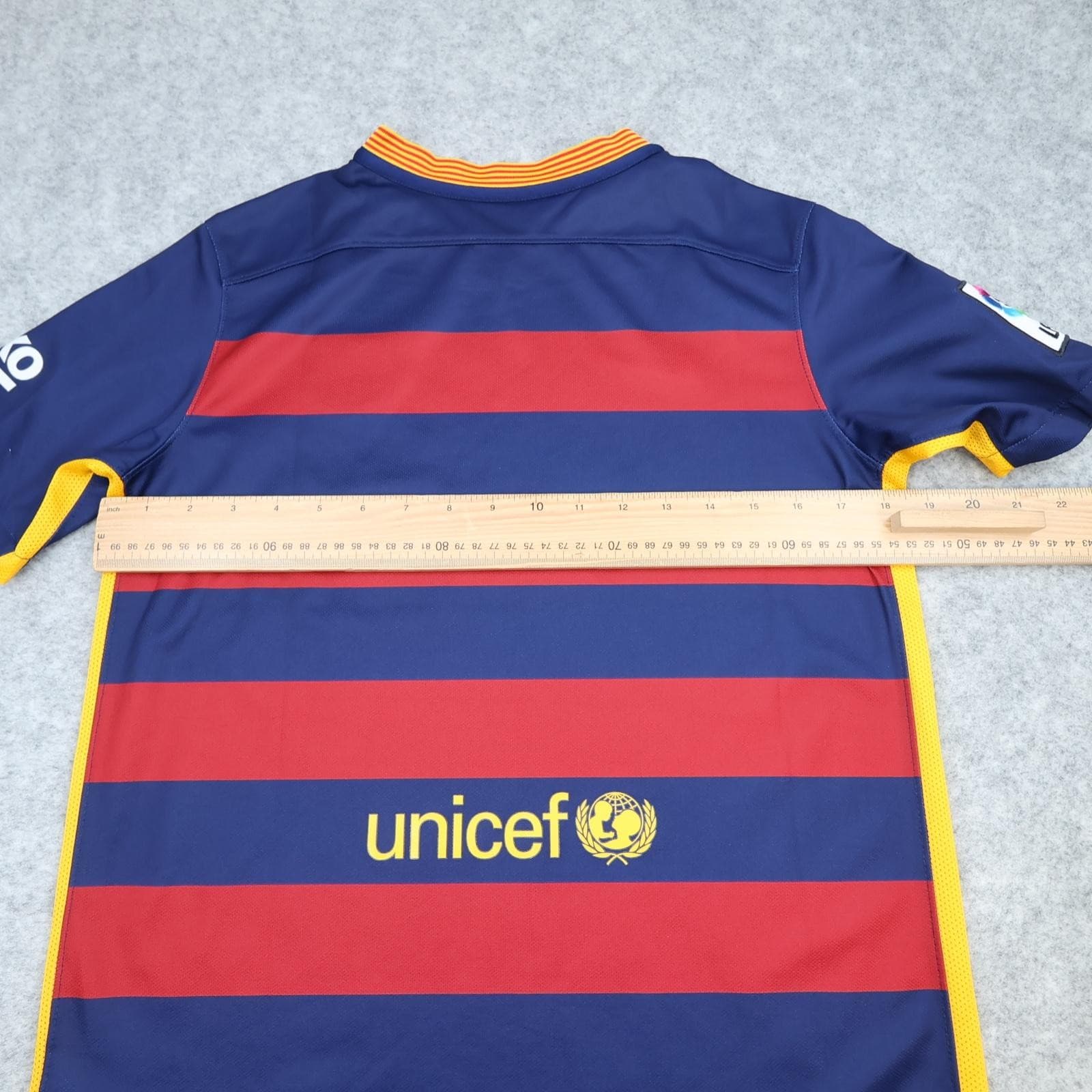 Barcelona Shirt Kids Youth XL 13-14 Home 2015 2016 Football Nike Soccer Jersey photo 8