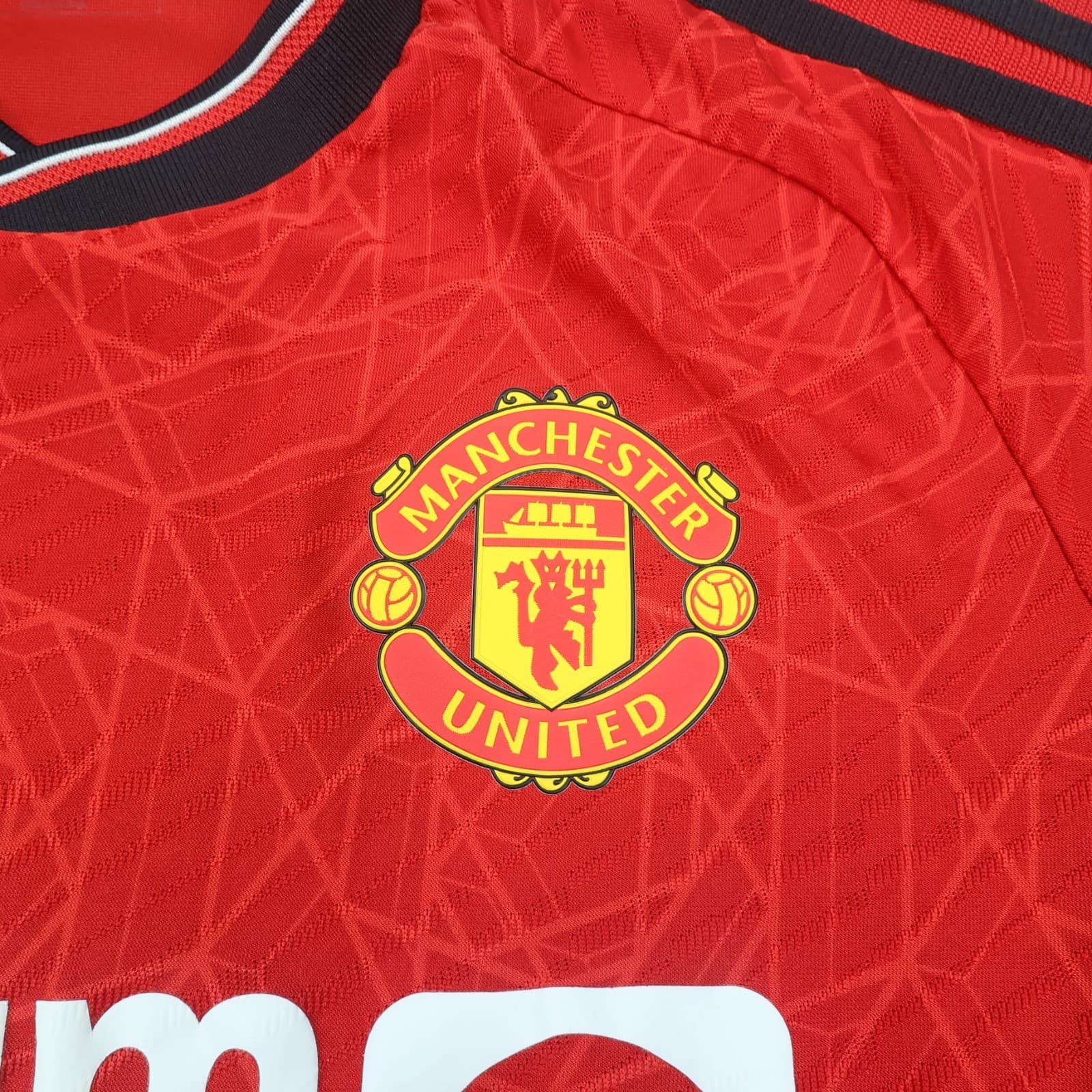 Manchester United Shirt Medium Red Home Kit 2023 2024 Adidas Jersey Heat Ready photo 5