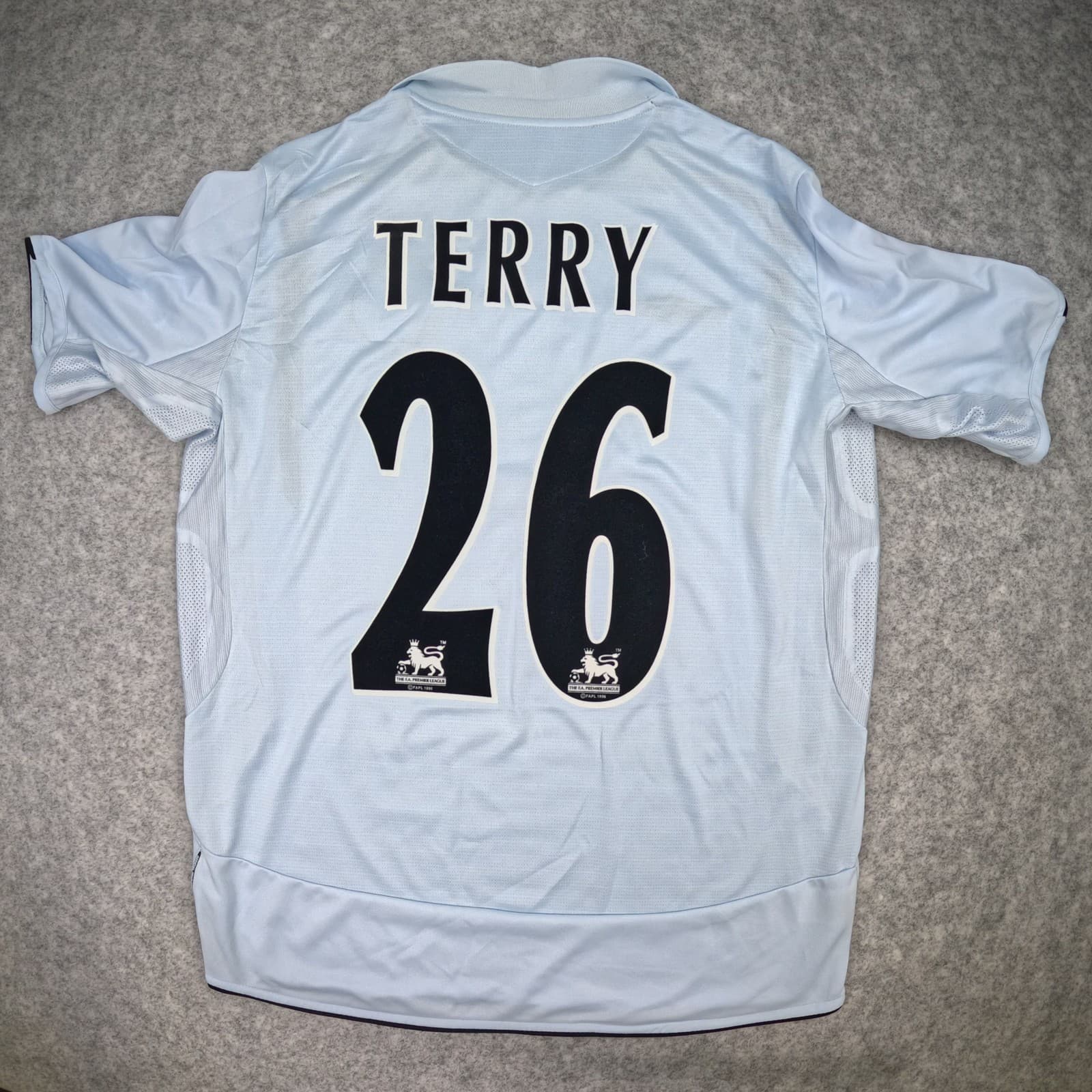 Chelsea Football Shirt Large Blue Away 2005 06 Umbro Terry 26 Soccer Jersey
