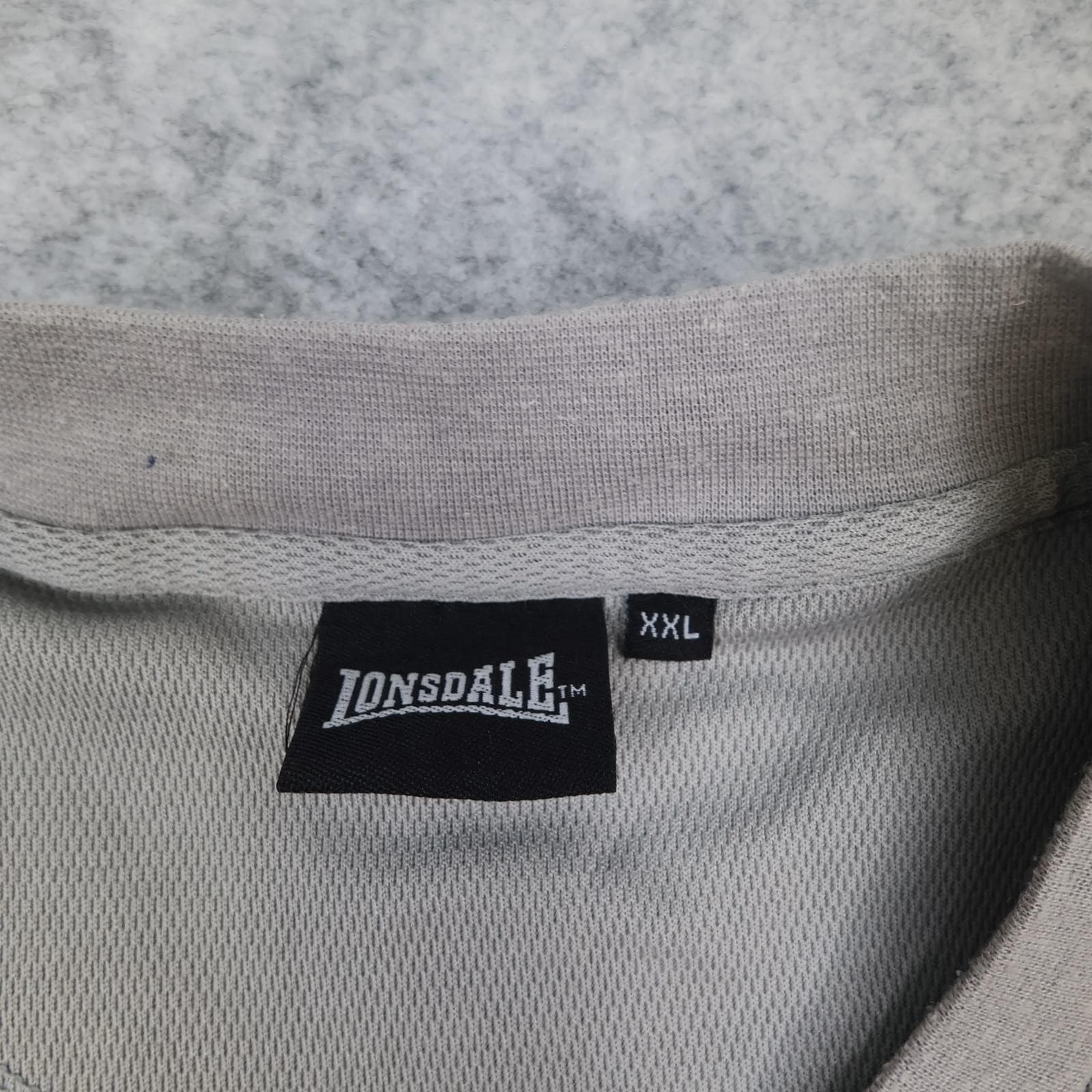 Millwall Training Shirt Mens 2XL Grey EFL Football Lonsdale Soccer Jersey photo 5