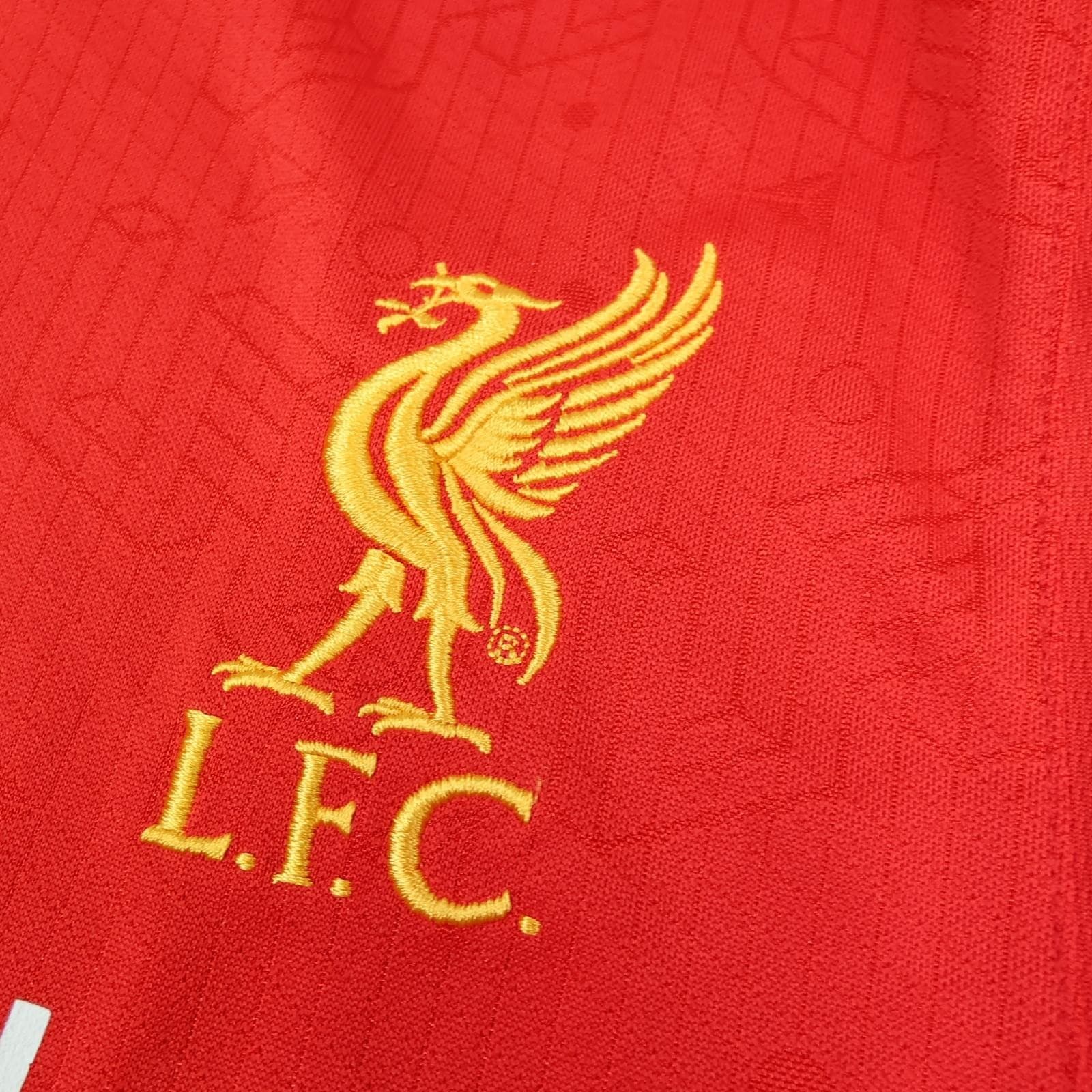 Liverpool Shirt Mens Medium Red Home 2014 2015 Football Warrior Soccer Jersey photo 6