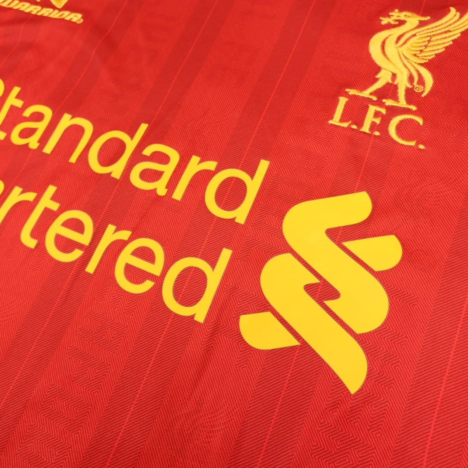 Liverpool Shirt Mens Large Red Home 2013 2014 EPL Football Warrior Coutinho 10 photo 5