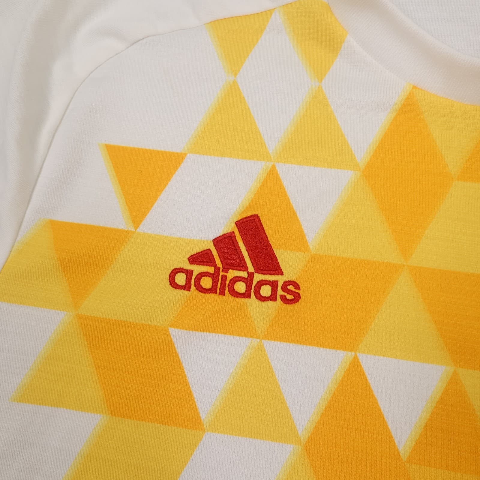 Spain Football Shirt Medium White Away Kit 2016 2017 España Soccer Jersey photo 4