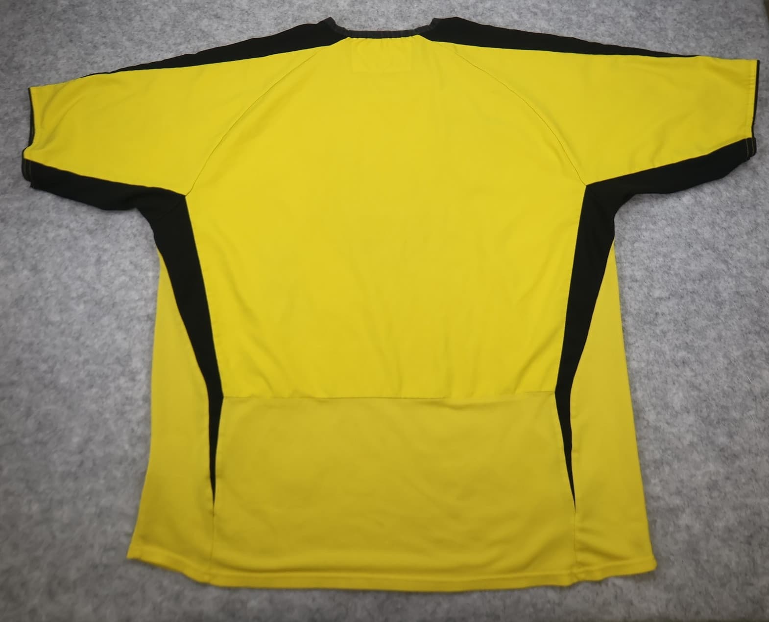 Vintage Aston Villa Shirt Extra Large Yellow Away Kit 2003 2004 Diadorda Jersey photo 2