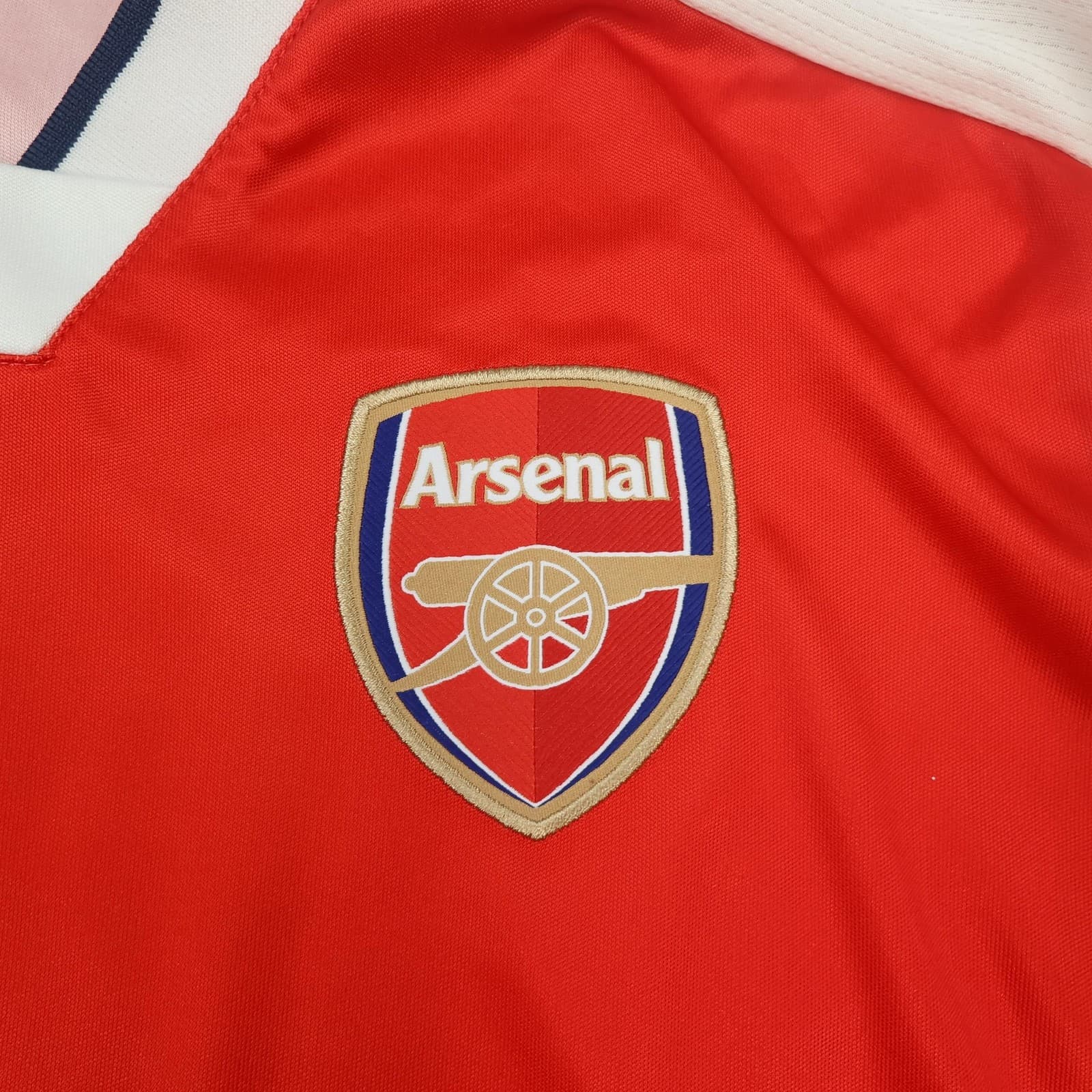 Arsenal Shirt Mens Medium Red Home Long Sleeve 2016 2017 Football Puma Jersey photo 4