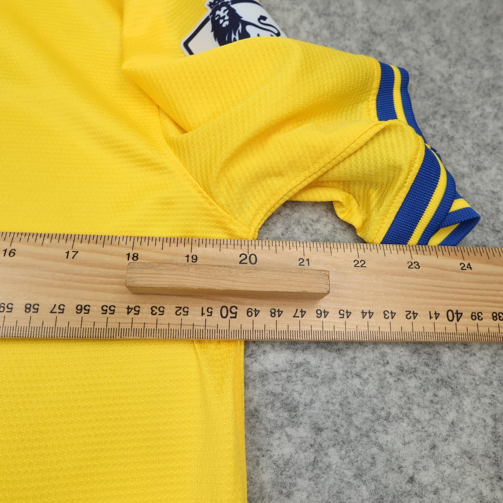 Arsenal Away Shirt Mens Medium Yellow 2013 2014 Nike Ozil 11 Soccer Jersey photo 12