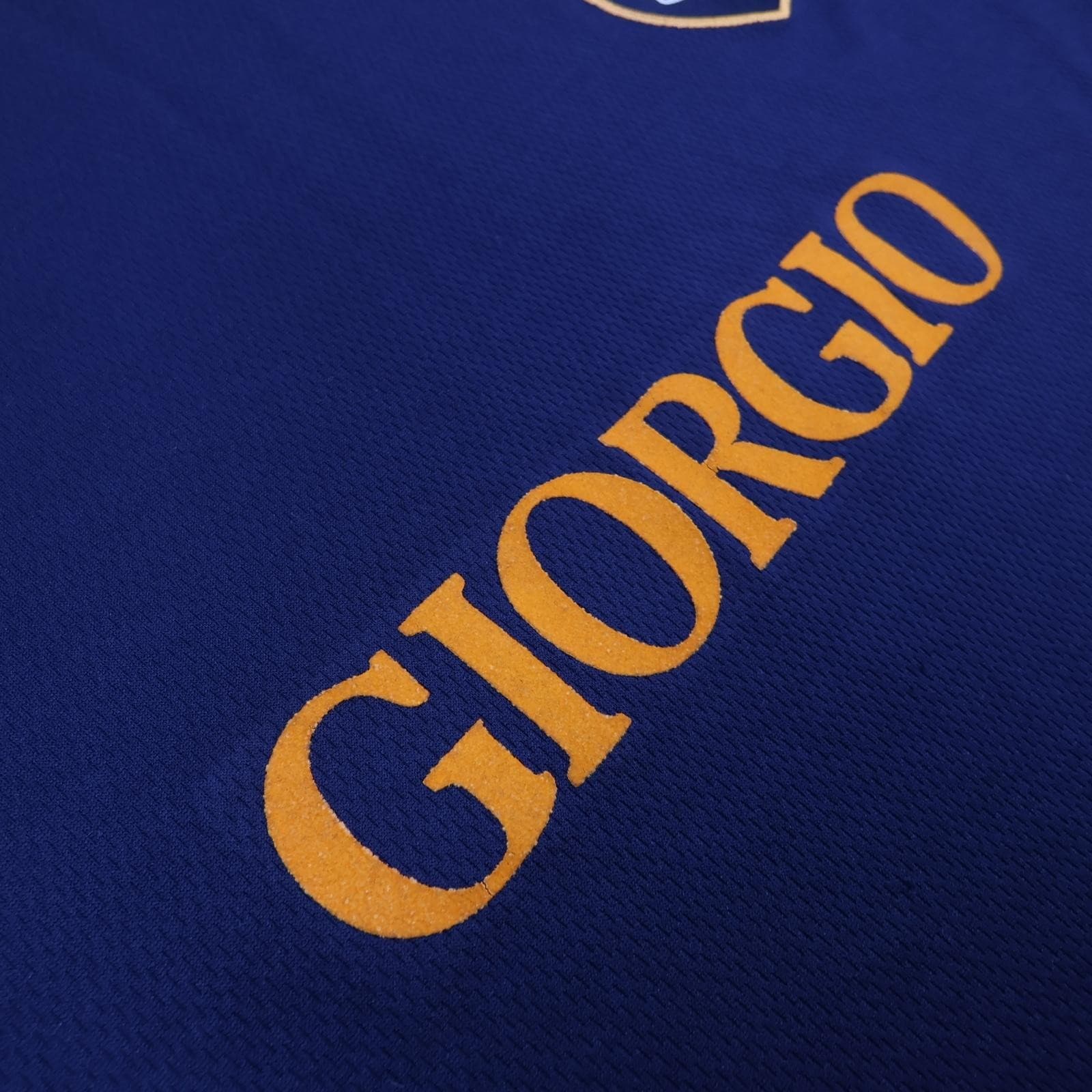 Millwall Shirt Mens 2XL Blue Away 2000 2001 Strike Force Giorgio Soccer Jersey photo 7