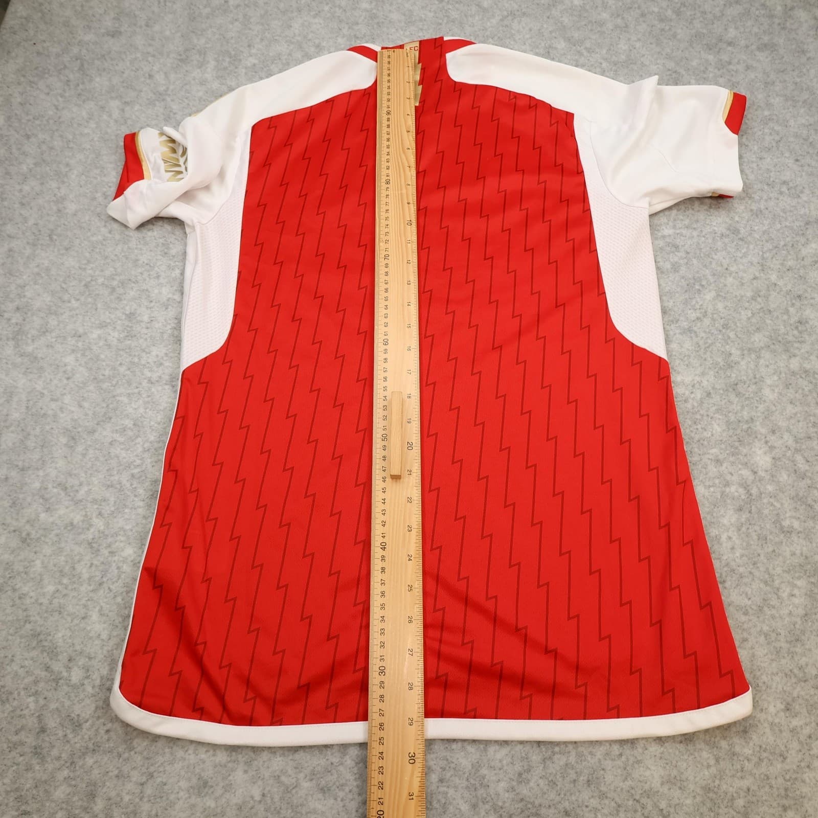 Arsenal Shirt Mens Medium Red Home 2023 2024 EPL Football Adidas Soccer Jersey photo 11