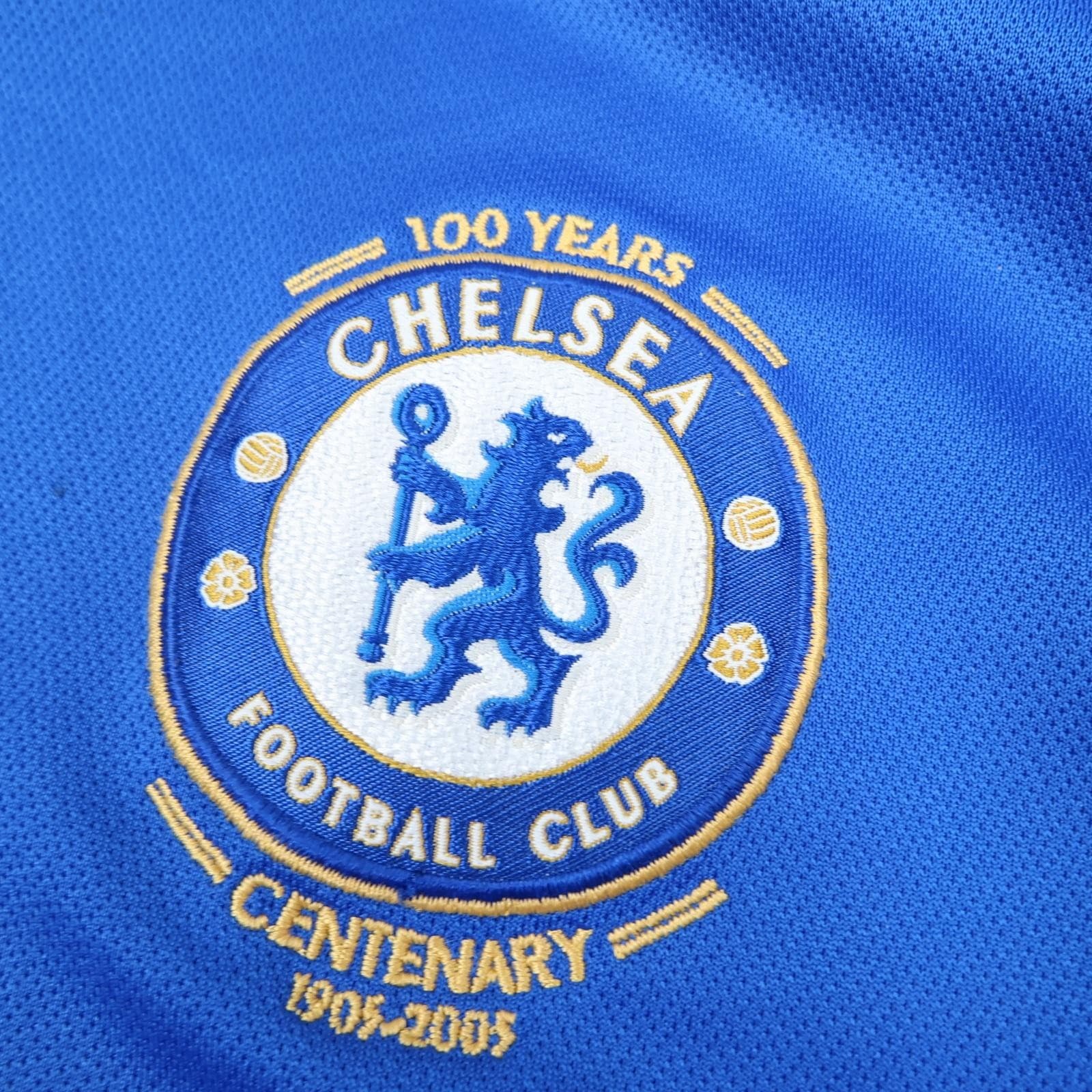 Vintage Chelsea Shirt Youth 13-14 Years Blue Home EPL Football Umbro Samsung photo 6