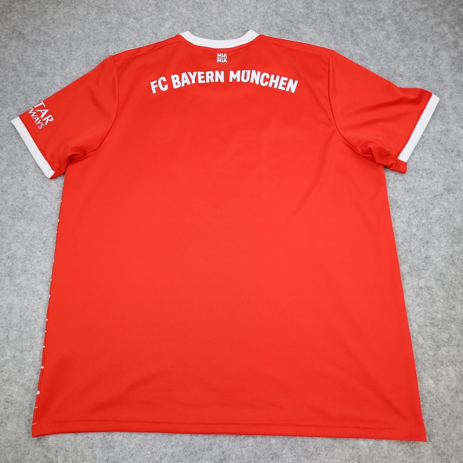 Bayern Munich Shirt Mens 2XL Red Home 2022 2023 Football Adidas Soccer Jersey photo 2