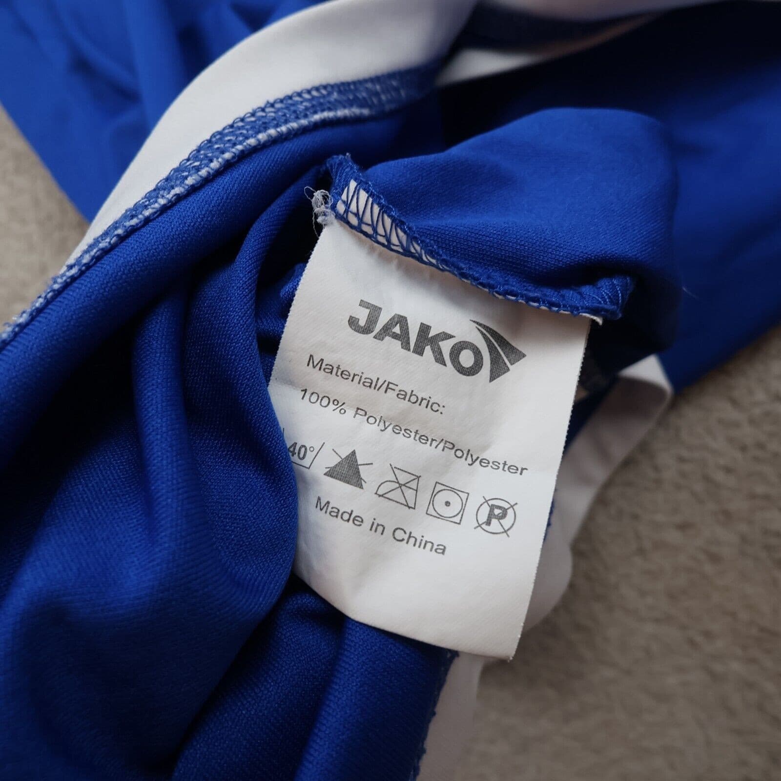 Leicester City Shirt 2XL Blue Home Kit 2007 2008 2009 Soccer Jersey Jako photo 11