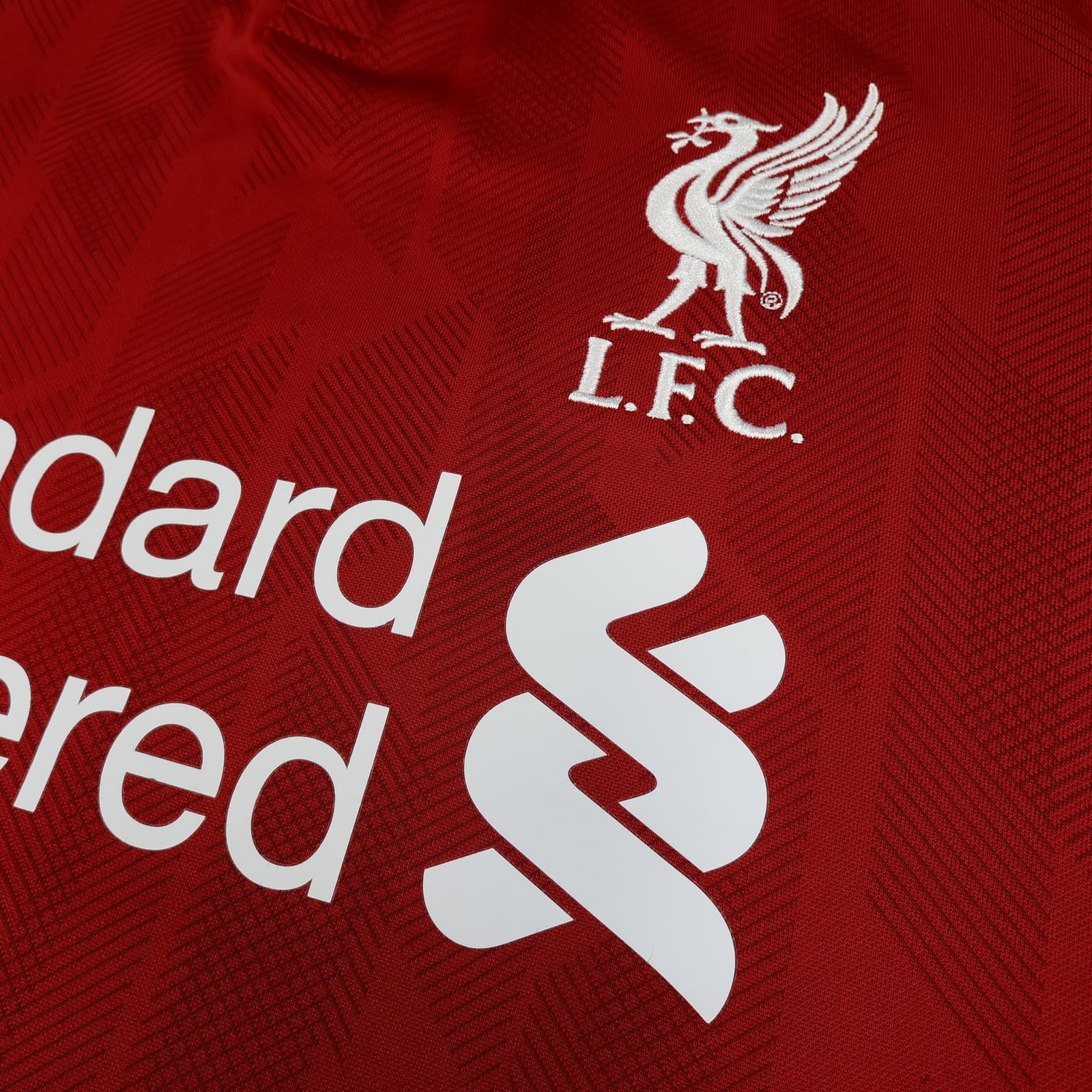 Liverpool Shirt Mens XL Red Home 2018 2019 Football New Balance Soccer Jersey photo 5