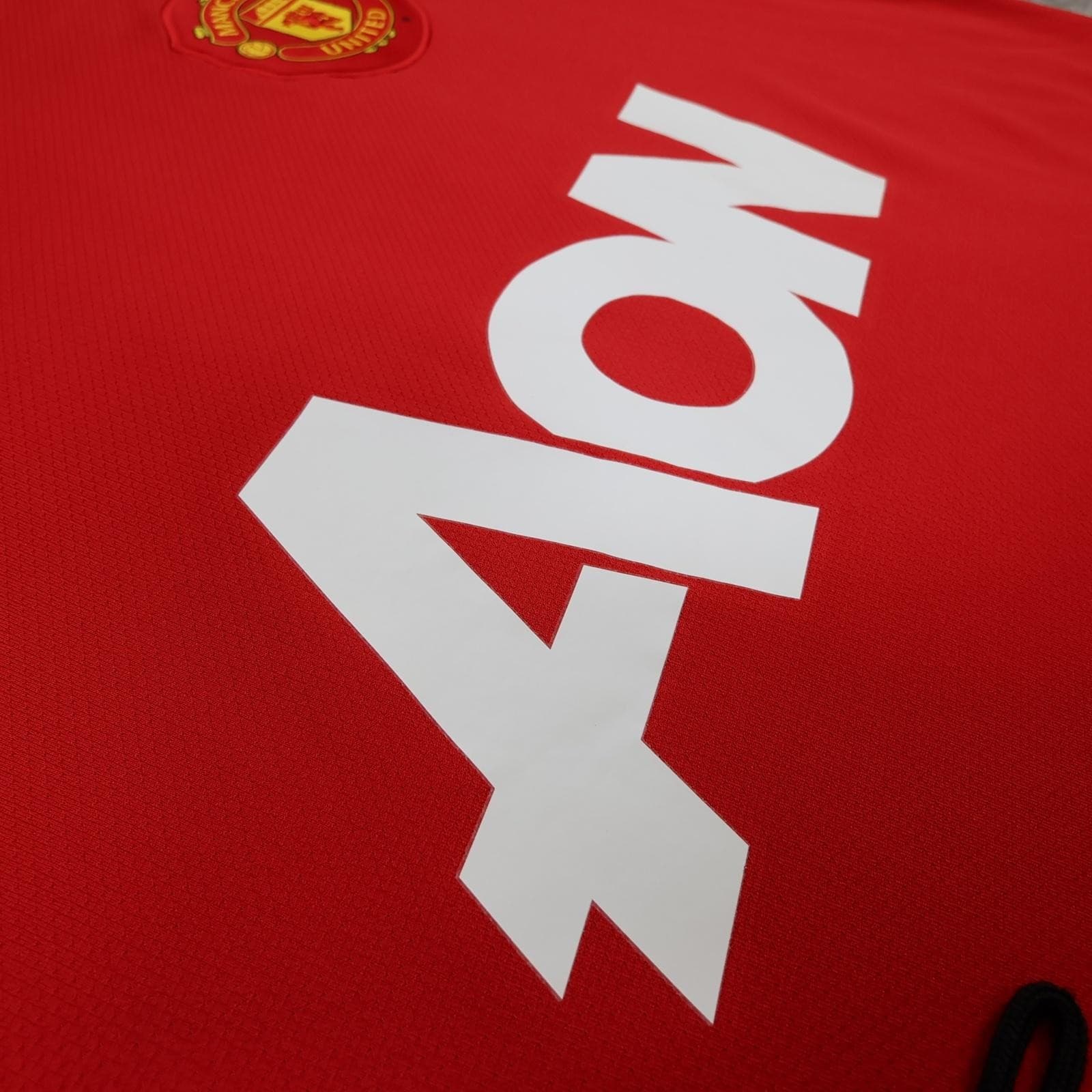 Manchester United Shirt Mens Medium Red Home 2010 2011 EPL Football Nike Nani 17 photo 10