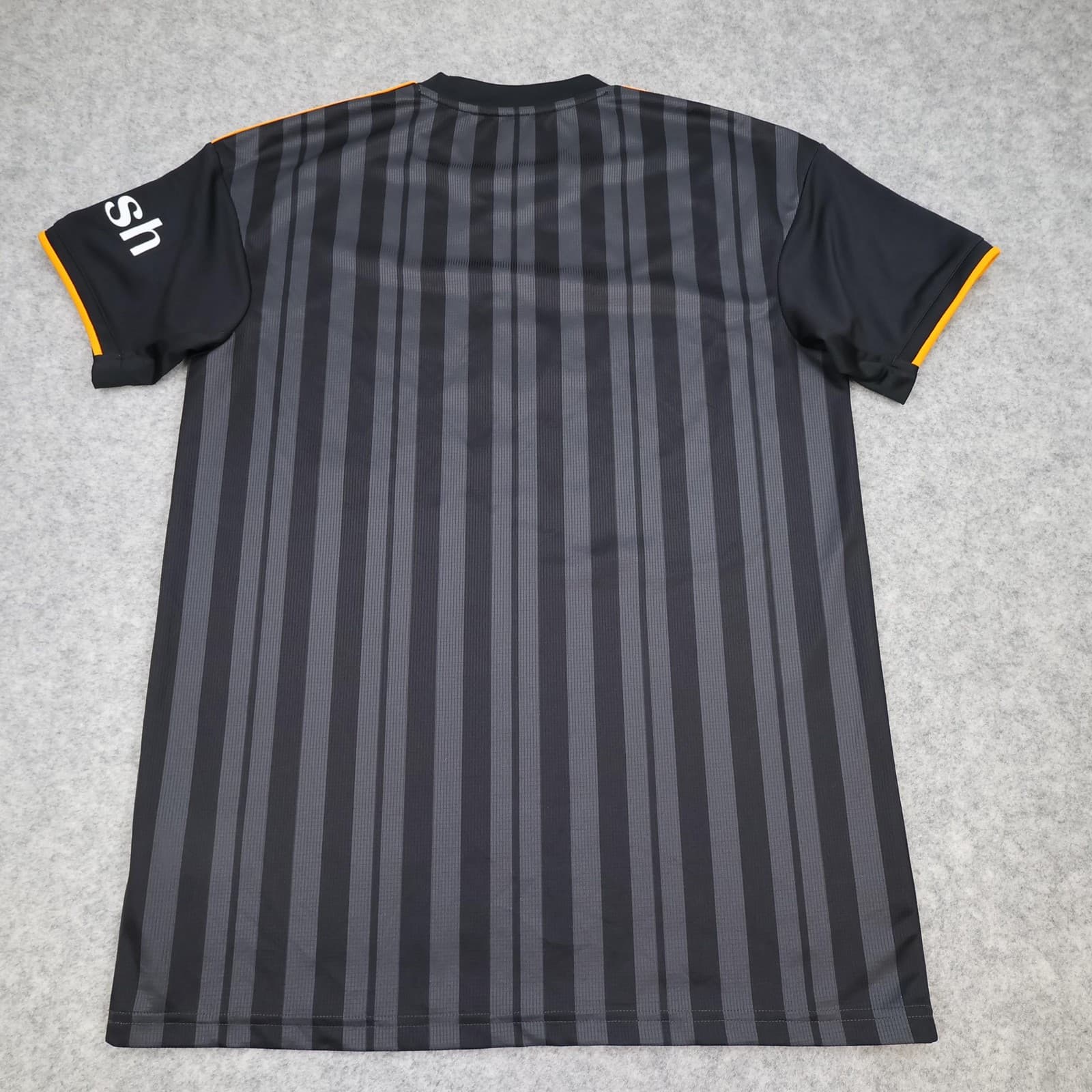 Leeds United Shirt Mens Medium Black Third 2022 2023 Adidas Soccer Jersey photo 2