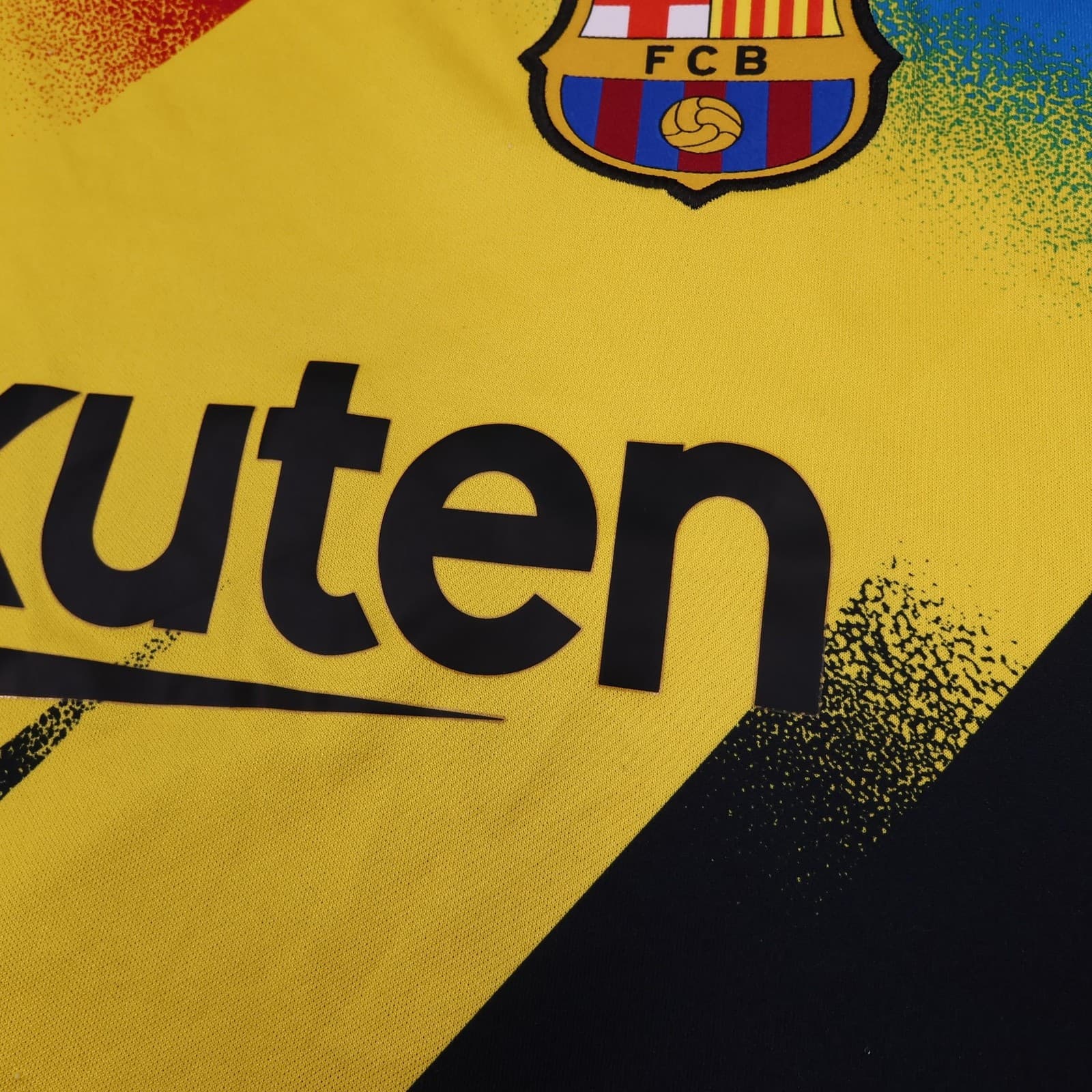 Barcelona Shirt Mens 2XL Goalkeeper 2019 2020 Football Nike Soccer Jersey photo 5