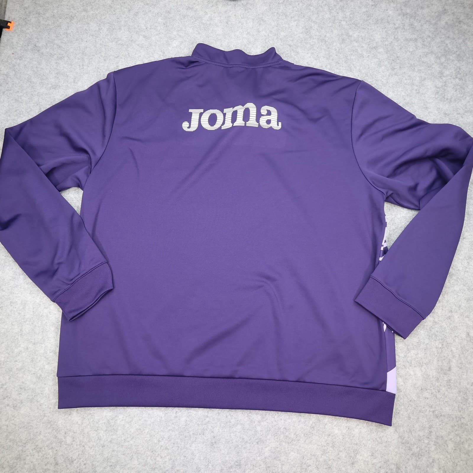 Hibernian Training Top Mens 4XL Purple 2024 Tracksuit Soccer Pullover 1/4 Zip photo 2