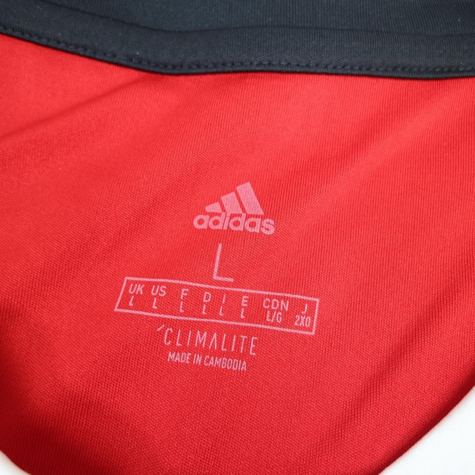 Sheffield United Shirt Mens Large Red Home 2019 2020 Football Adidas Jersey photo 7