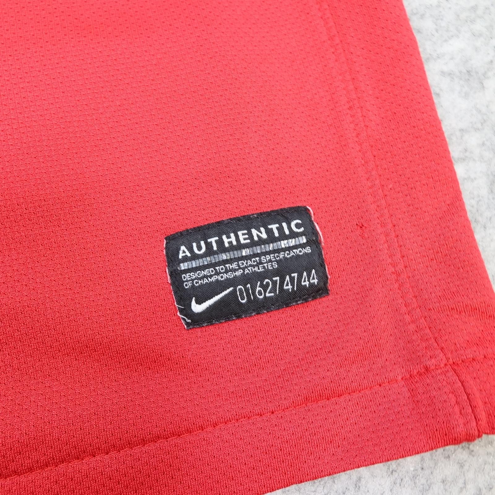 Arsenal Shirt Kids XL 13-15 Years Red Home 2011 2012 Nike Fly Soccer Jersey photo 8