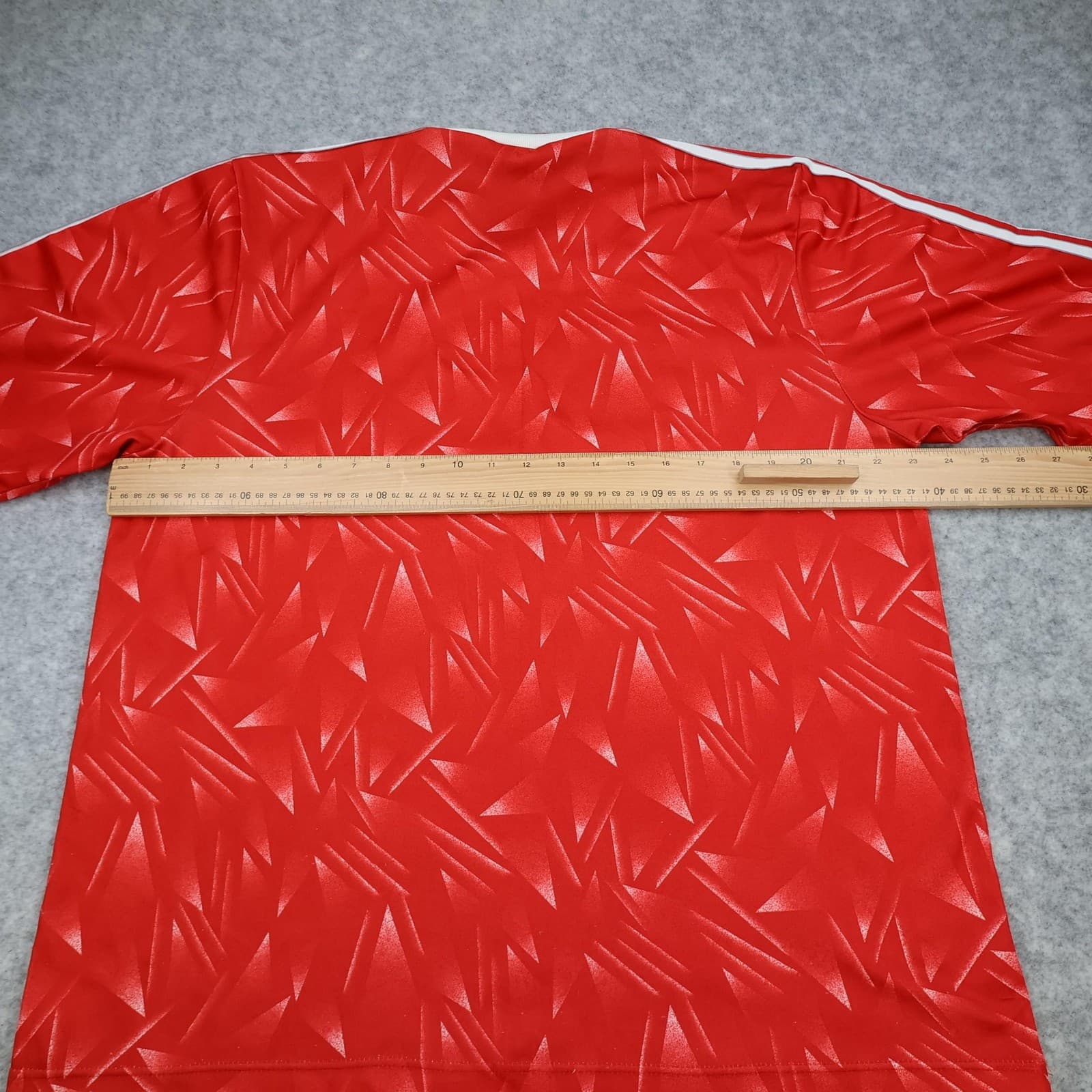 Liverpool Vintage Shirt Mens Large Red Home 1989 1991 Adidas Candy Soccer Jersey photo 10