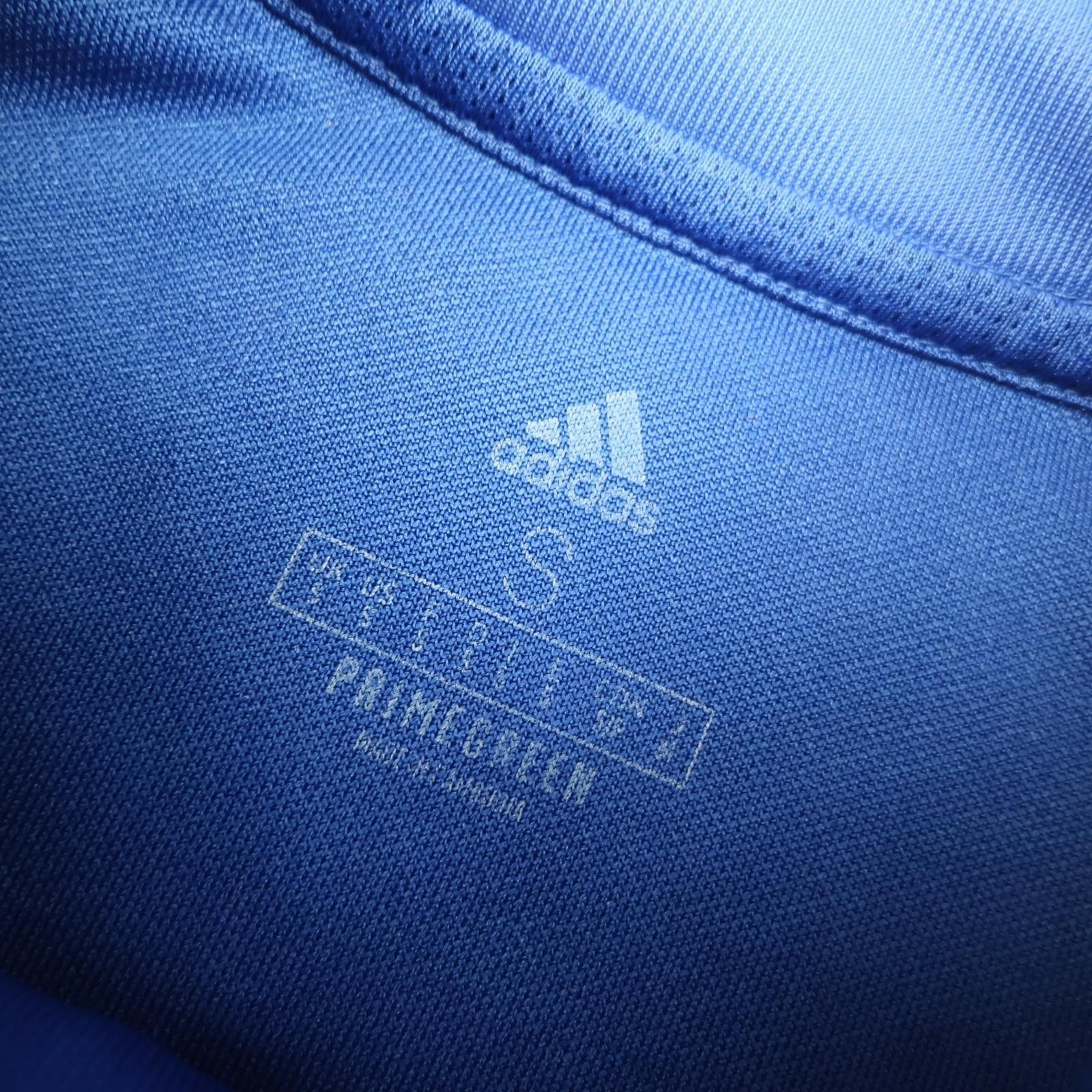 Accrington Stanley Training Top Mens Small Blue EFL Football Adidas 1/4 Zip photo 5