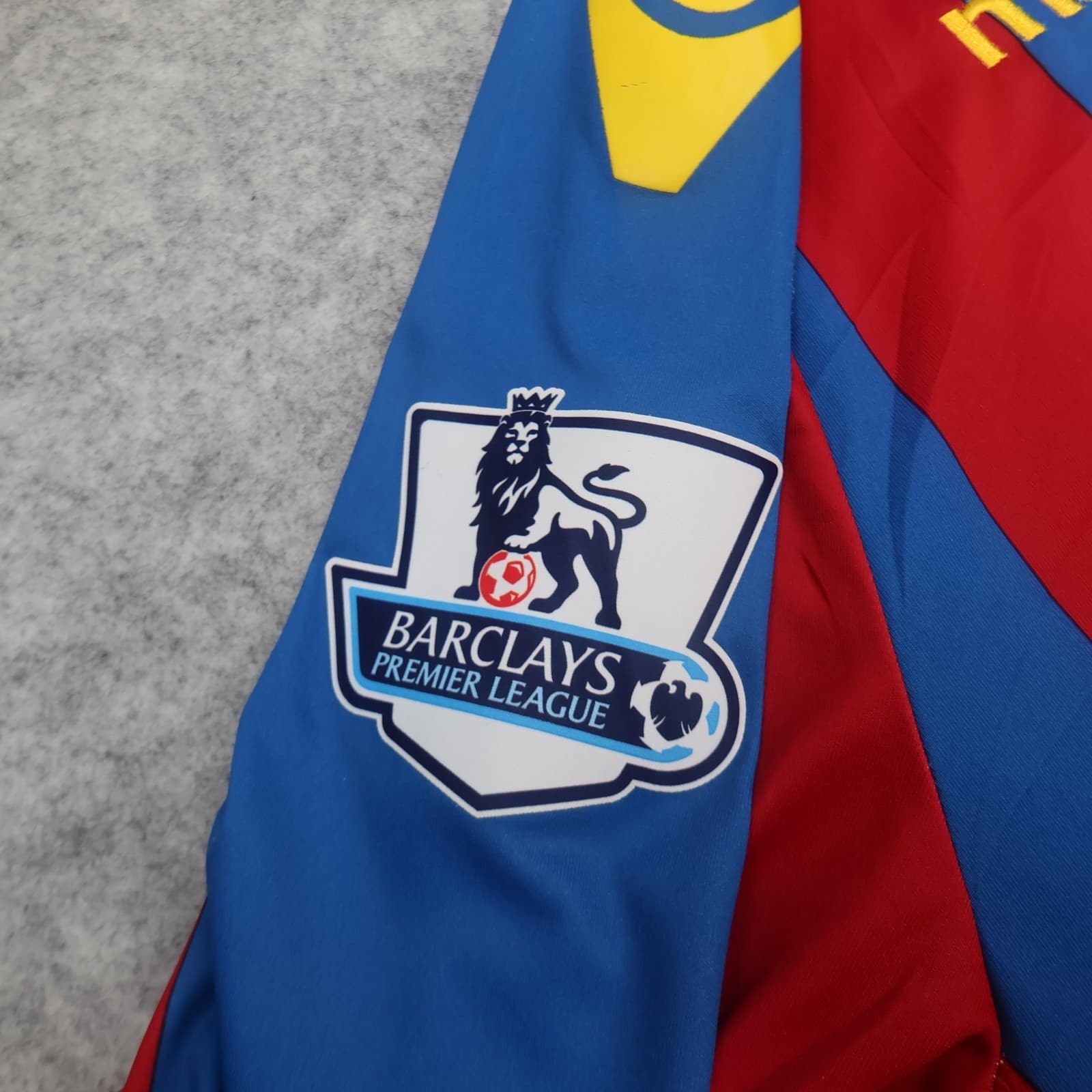Crystal Palace Shirt 4XL Red Blue Home Kit 2014 2015 Macron Soccer Jersey 48" photo 11