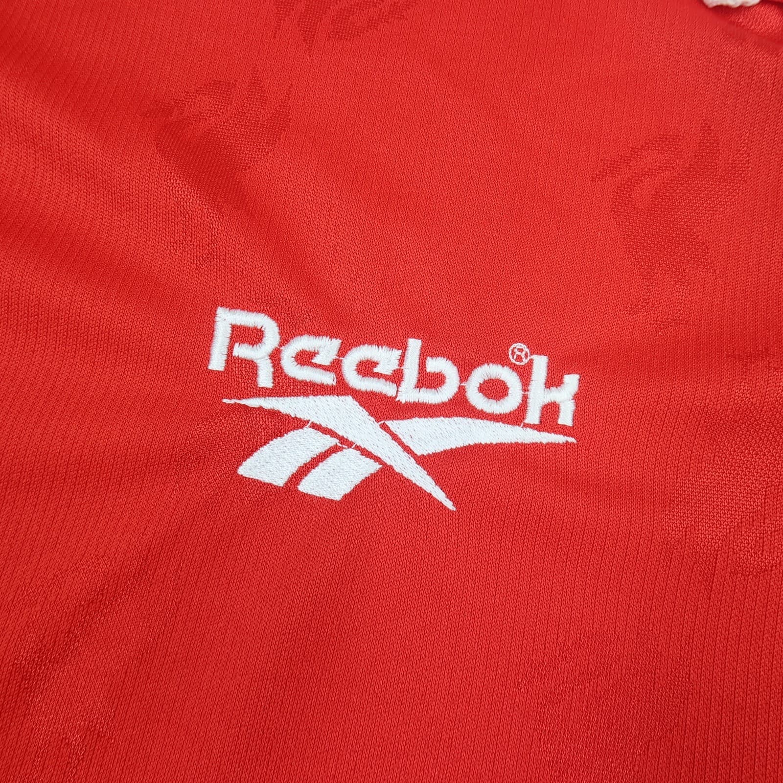 Vintage Liverpool Shirt Large Red Home Kit 1997 1999 Reebok Jersey 42/44 Fowler photo 7