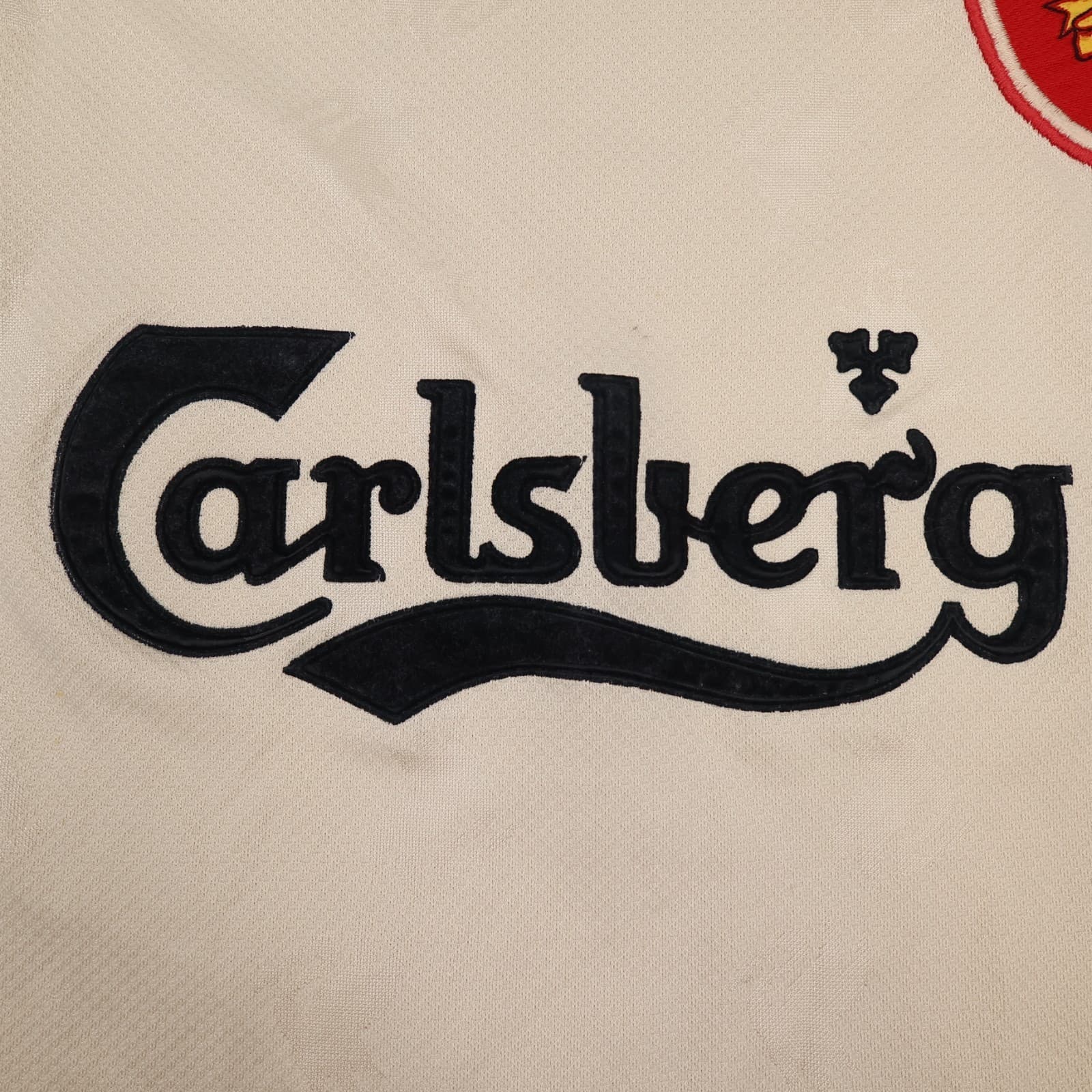 Vintage Liverpool Shirt 2XL Beige Away Kit 1996 1997 Reebok Jersey 50/52 photo 6