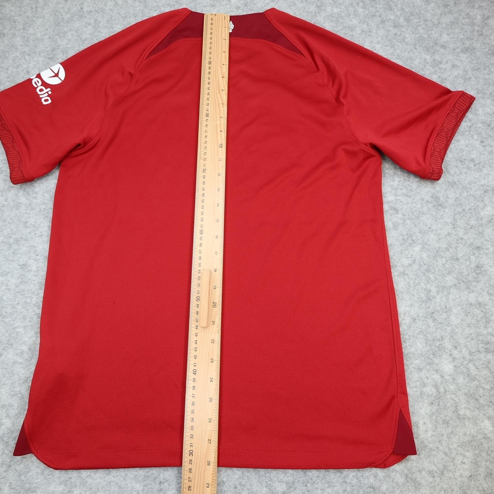 Liverpool Shirt Mens Medium Red Home EPL Football Nike 2022 2023 Jersey LFC photo 9