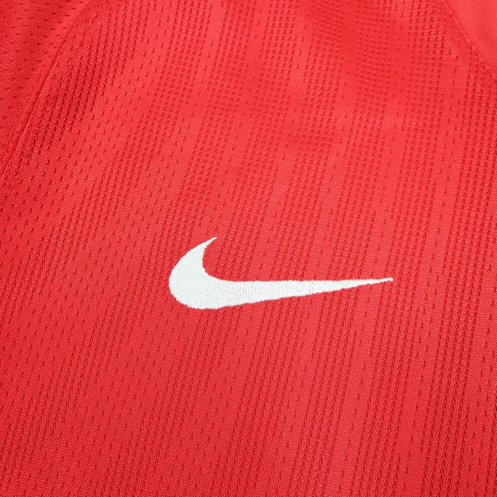 Manchester United Shirt Mens Medium Red Home 2007 2009 Nike AIG The Red Devils photo 5