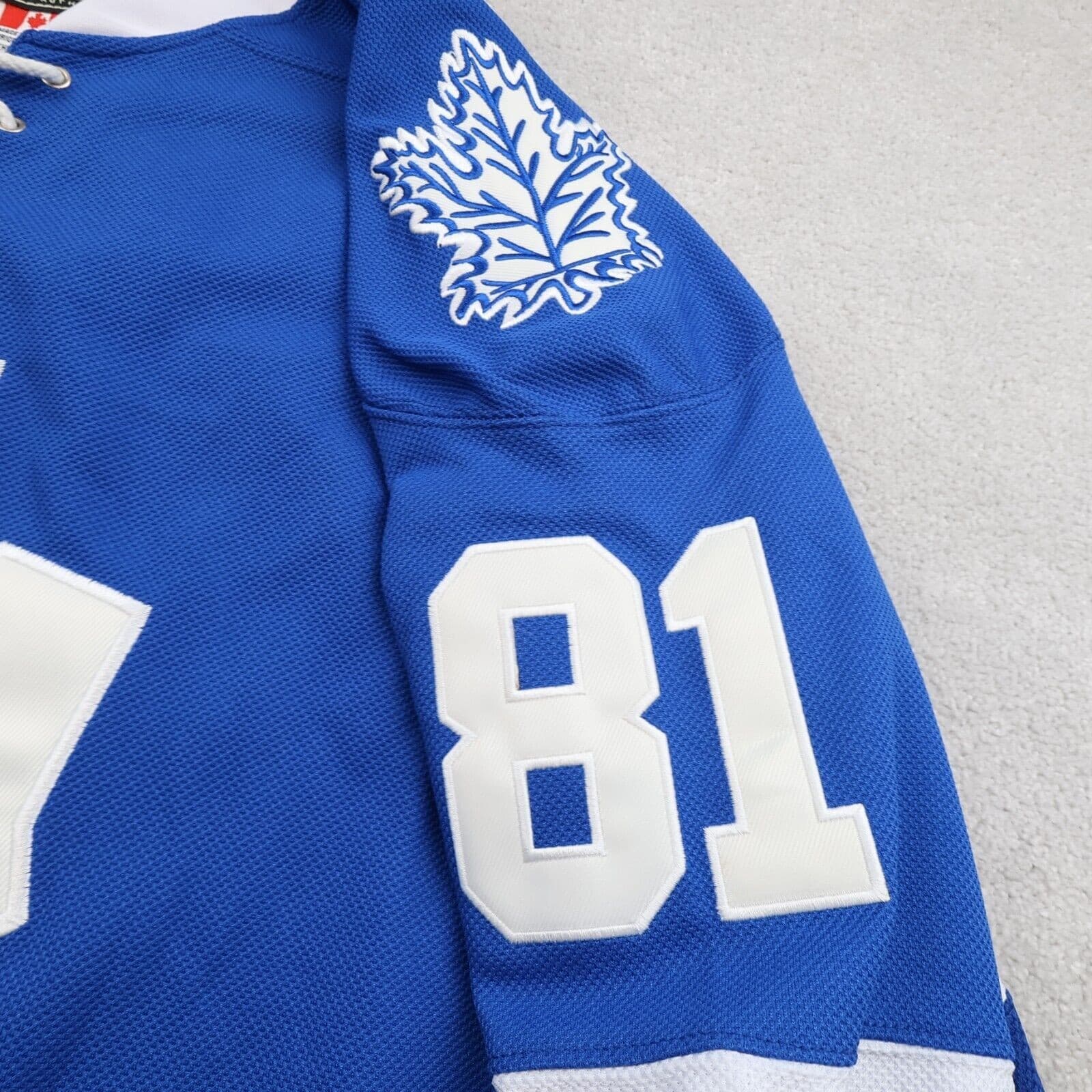 Vintage Toronto Maple Leafs Jersey 2XL Blue Reebok NHL Ice Hockey Phil Kessel 81 photo 3