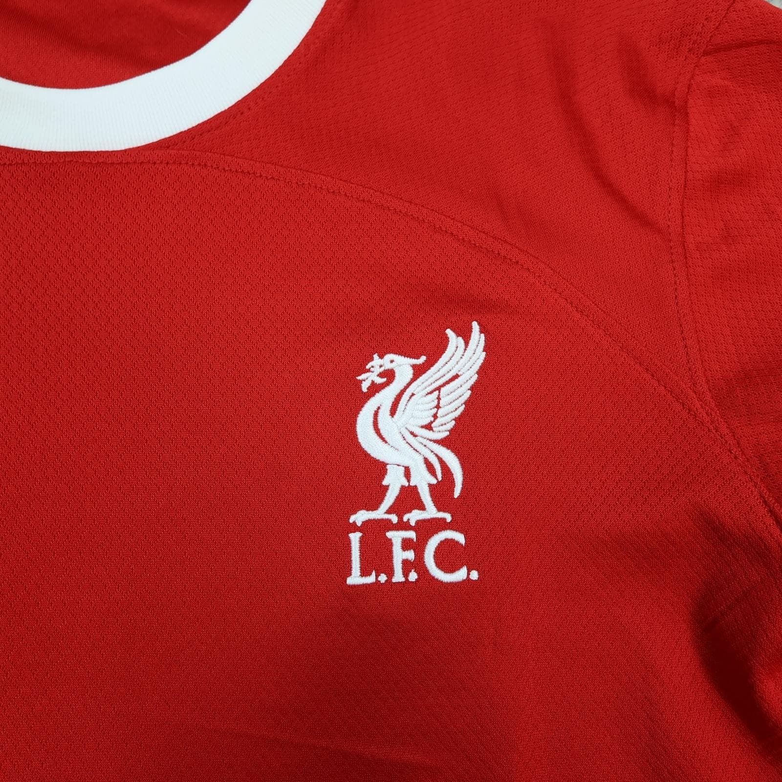 Liverpool Shirt Womens Small Red Home 2023 2024 Football Nike Standard Chartered photo 4