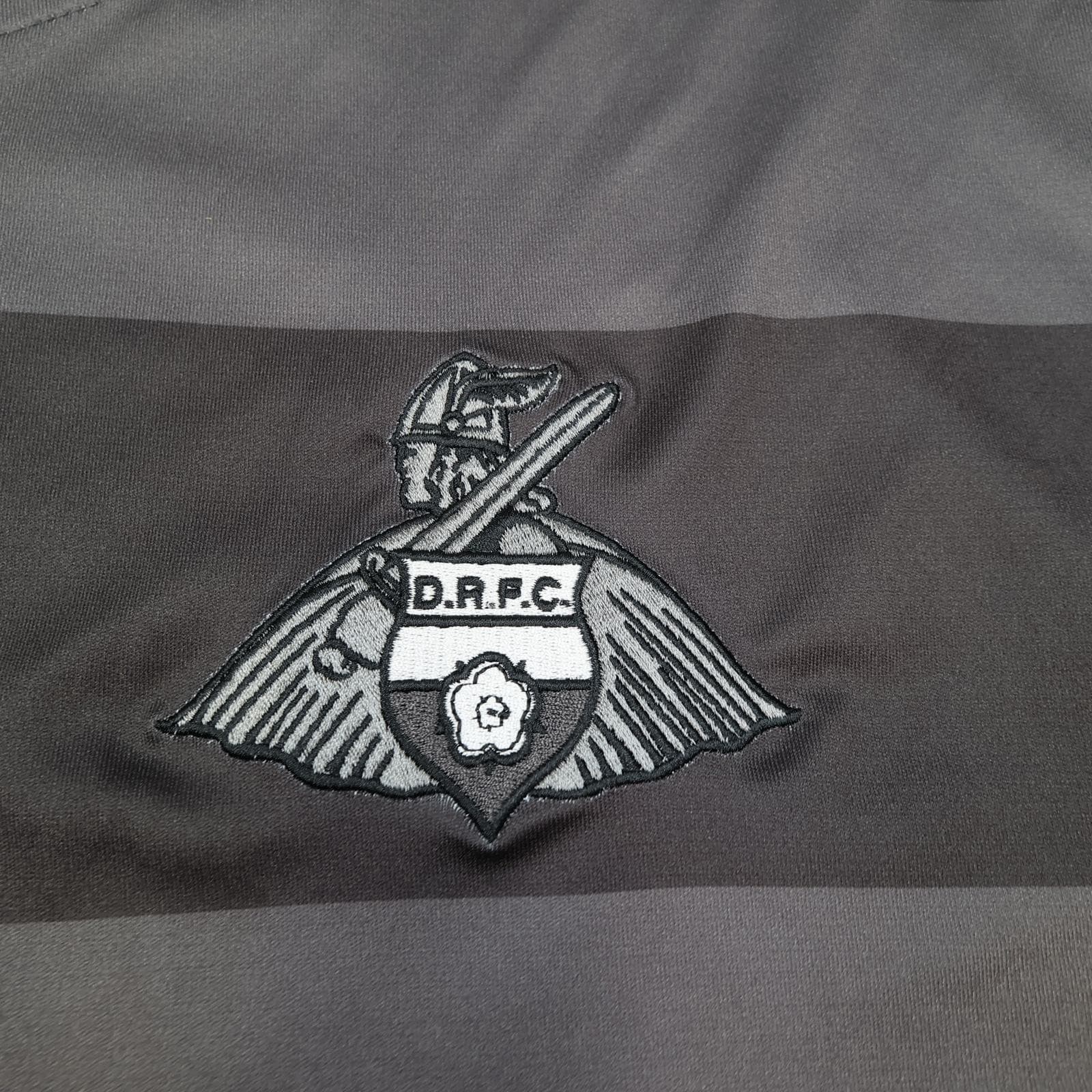 Doncaster Rovers Shirt Mens XXL Black EFL 2020 2021 Club Doncaster LNER Jersey photo 5