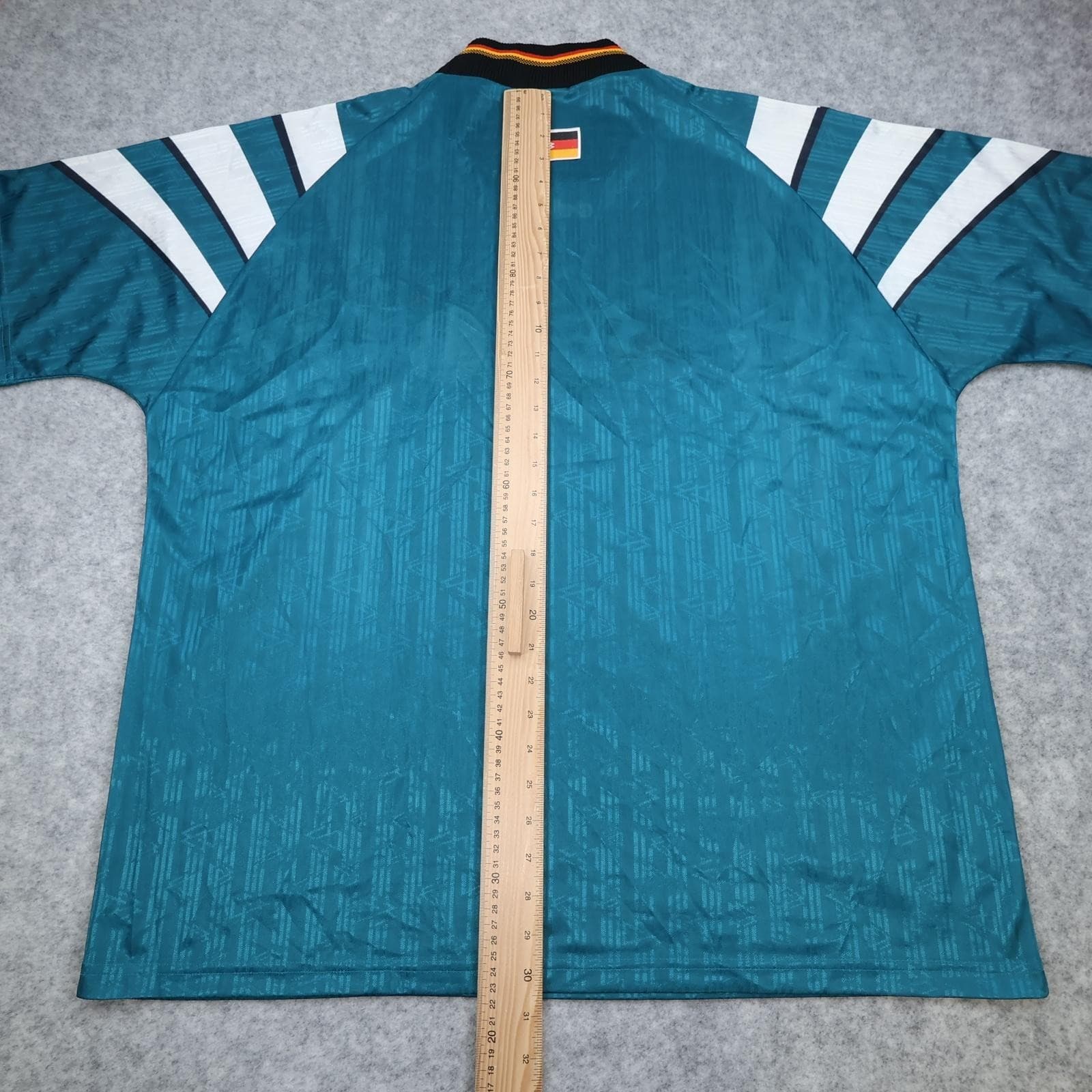 Vintage Germany Shirt Mens XXL Green 1996 1998 Football Adidas DFB Jersey photo 11