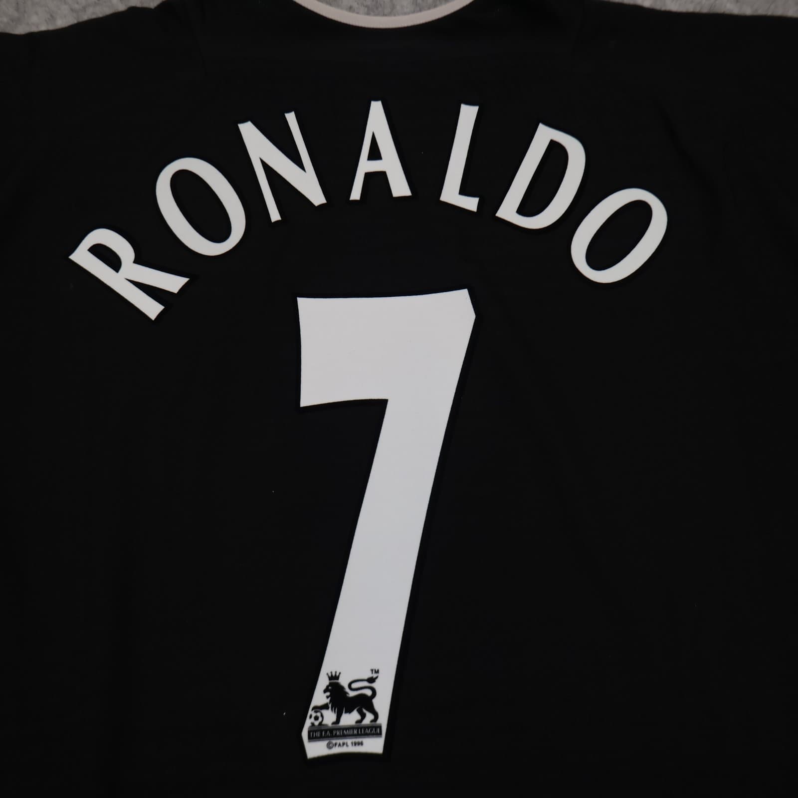 Manchester United Shirt 2XL Black Away 2003 2005 Nike Jersey Ronaldo Football photo 4