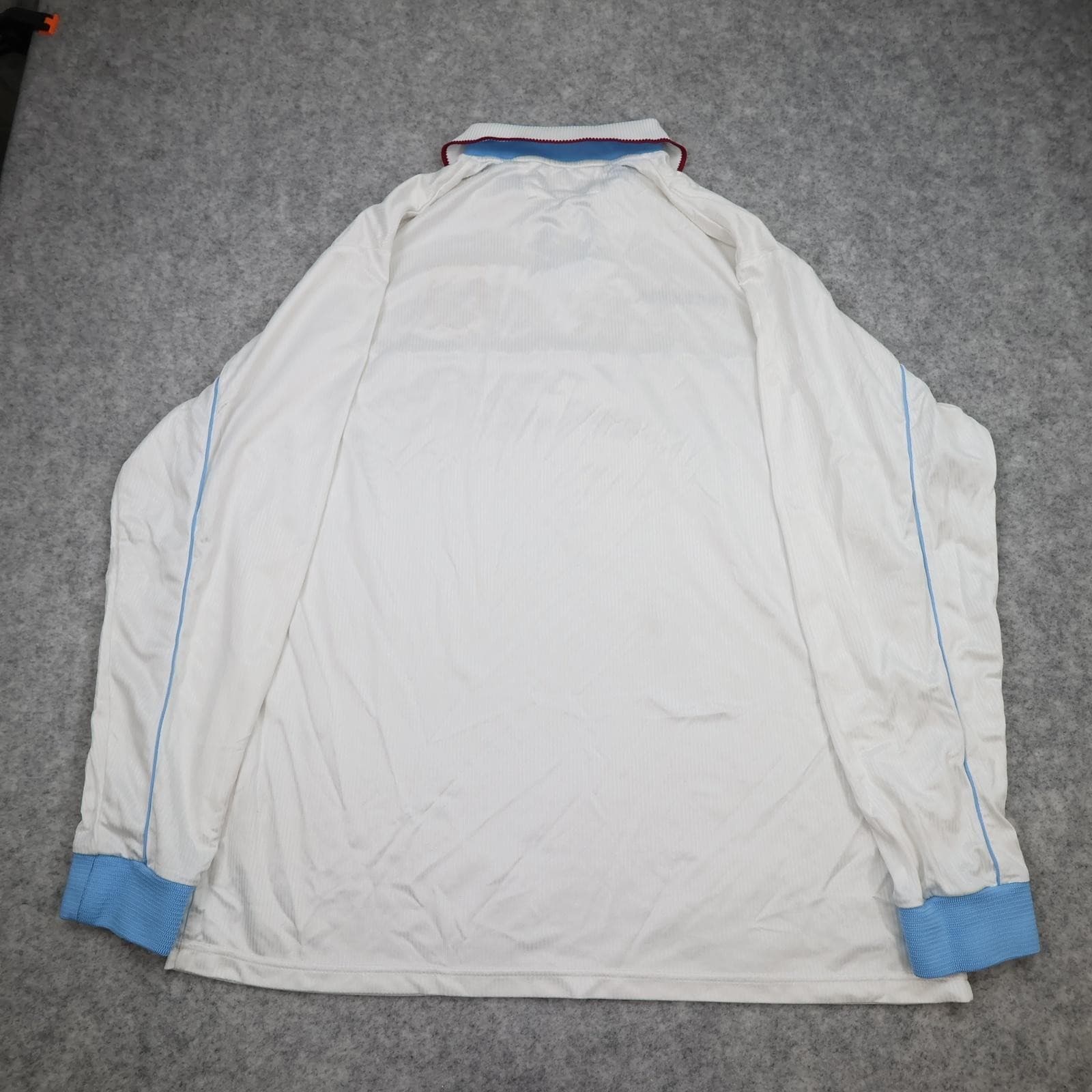 Vintage Aston Villa Shirt Mens XL White Away 2002 2003 Diadora MG Jersey photo 2
