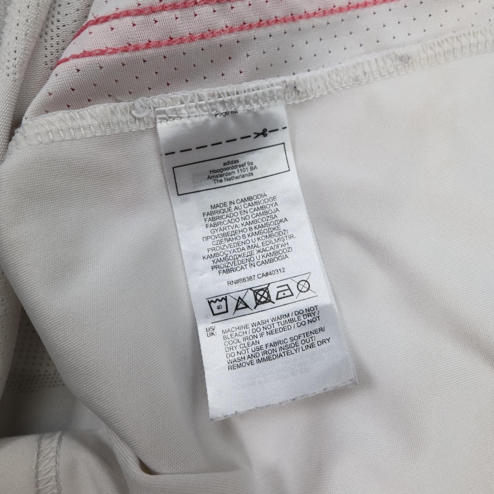 Real Madrid Shirt Mens XL White Home 2020 2021 Football Adidas Emirates Jersey photo 17