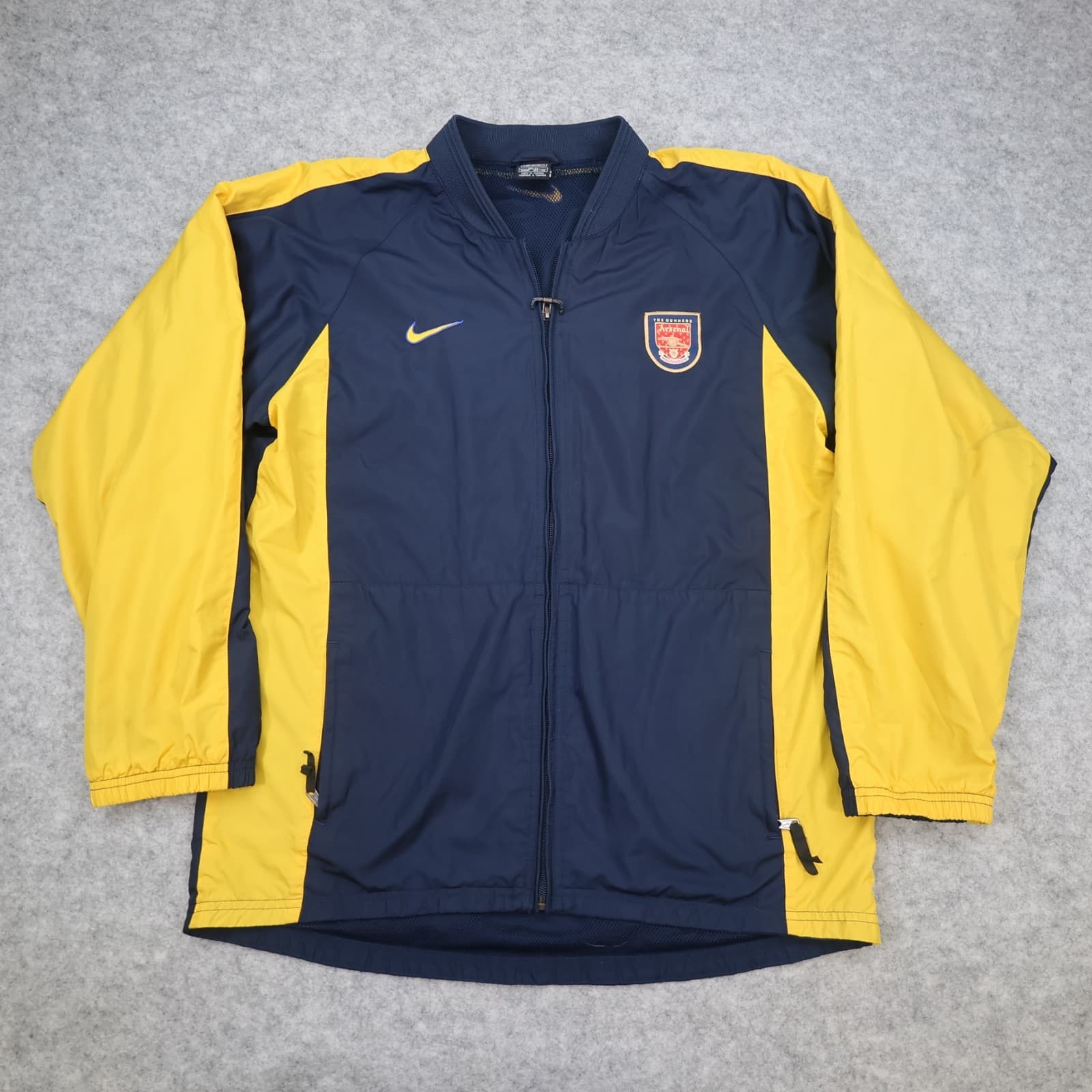 Arsenal Jacket Extra Large Boys 42" Training Rain Nike Windbreaker 1999 2001
