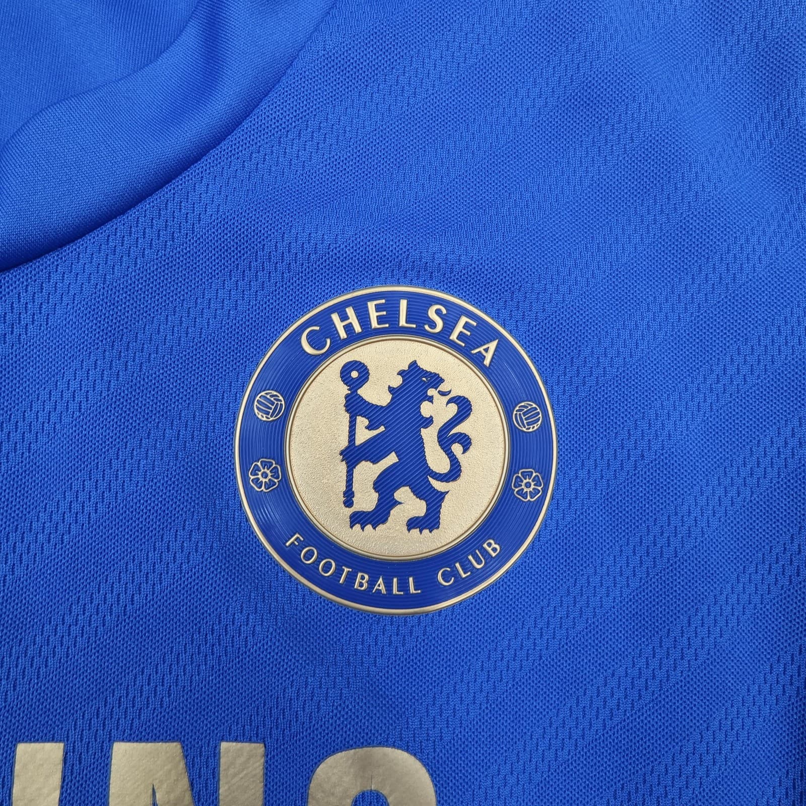 Chelsea Shirt Womens Medium 12-14 Blue Home 2012 2013 Adidas Soccer Jersey photo 4