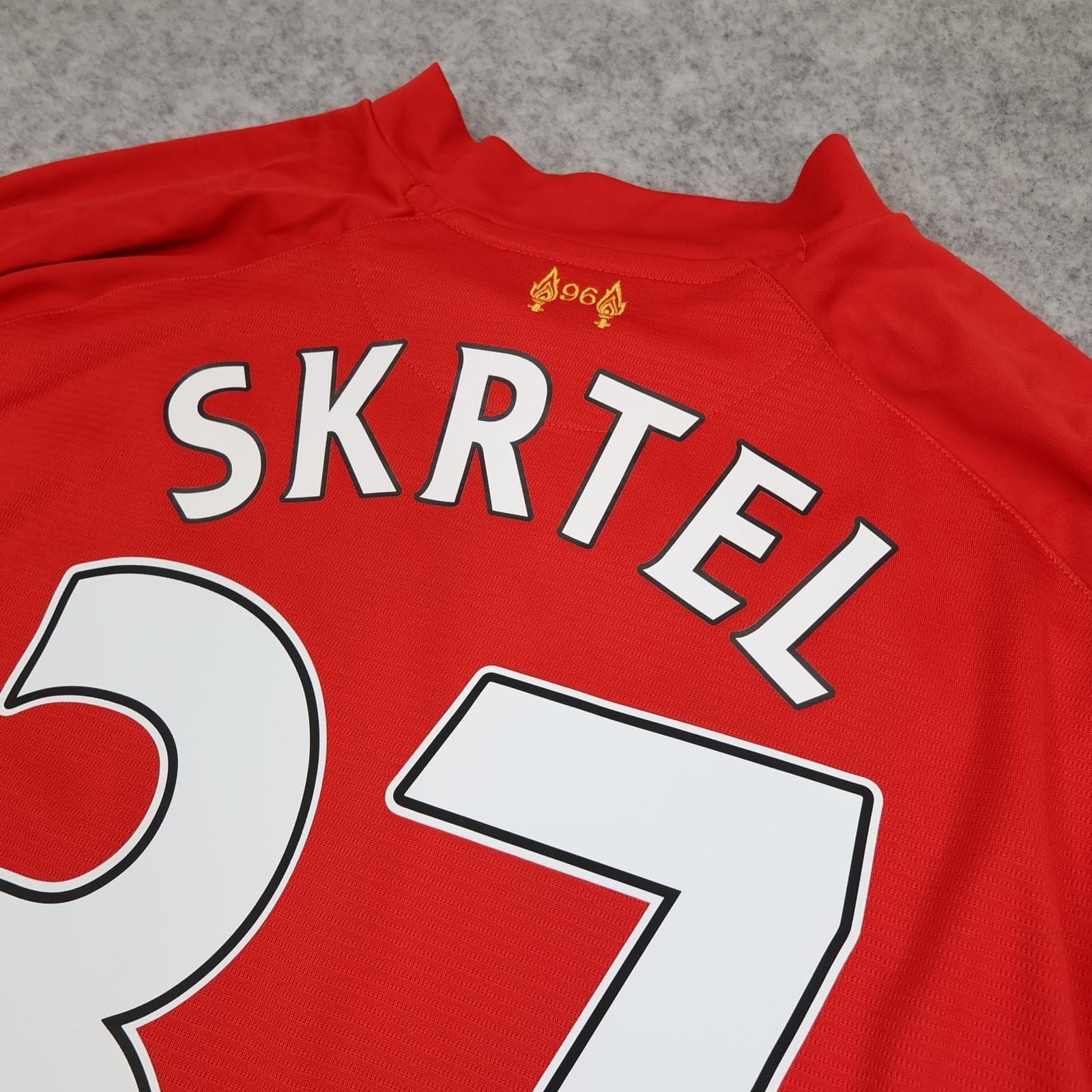 Liverpool Shirt Mens Large Red Home 2013 2014 Football Soccer Warrior Skrtel 37 photo 8
