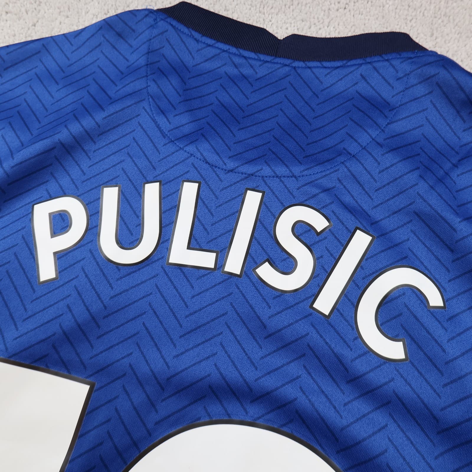 Chelsea Shirt Medium Blue Home Kit 2020 2021 Nike Football Soccer Jersey Pulisic photo 8